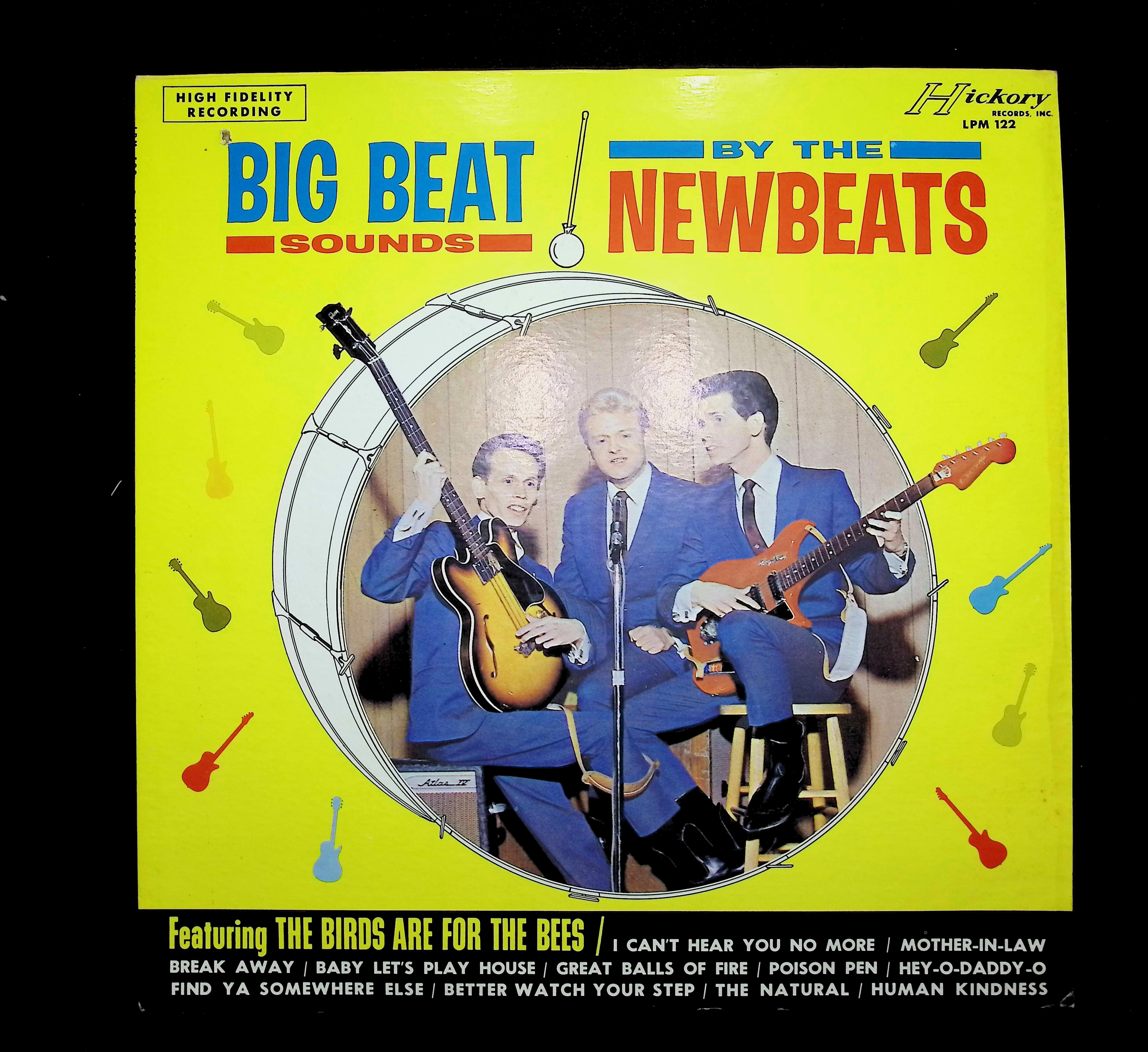 The Newbeats Big Beat Sounds By The Newbeats 12" LP 1965 LPM-122 Pop