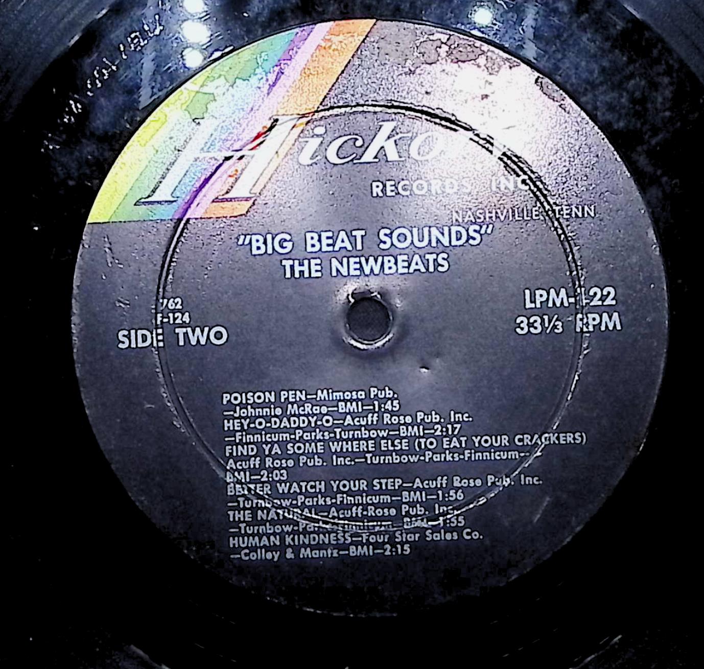 The Newbeats Big Beat Sounds By The Newbeats 12" LP 1965 LPM-122 Pop — image 4