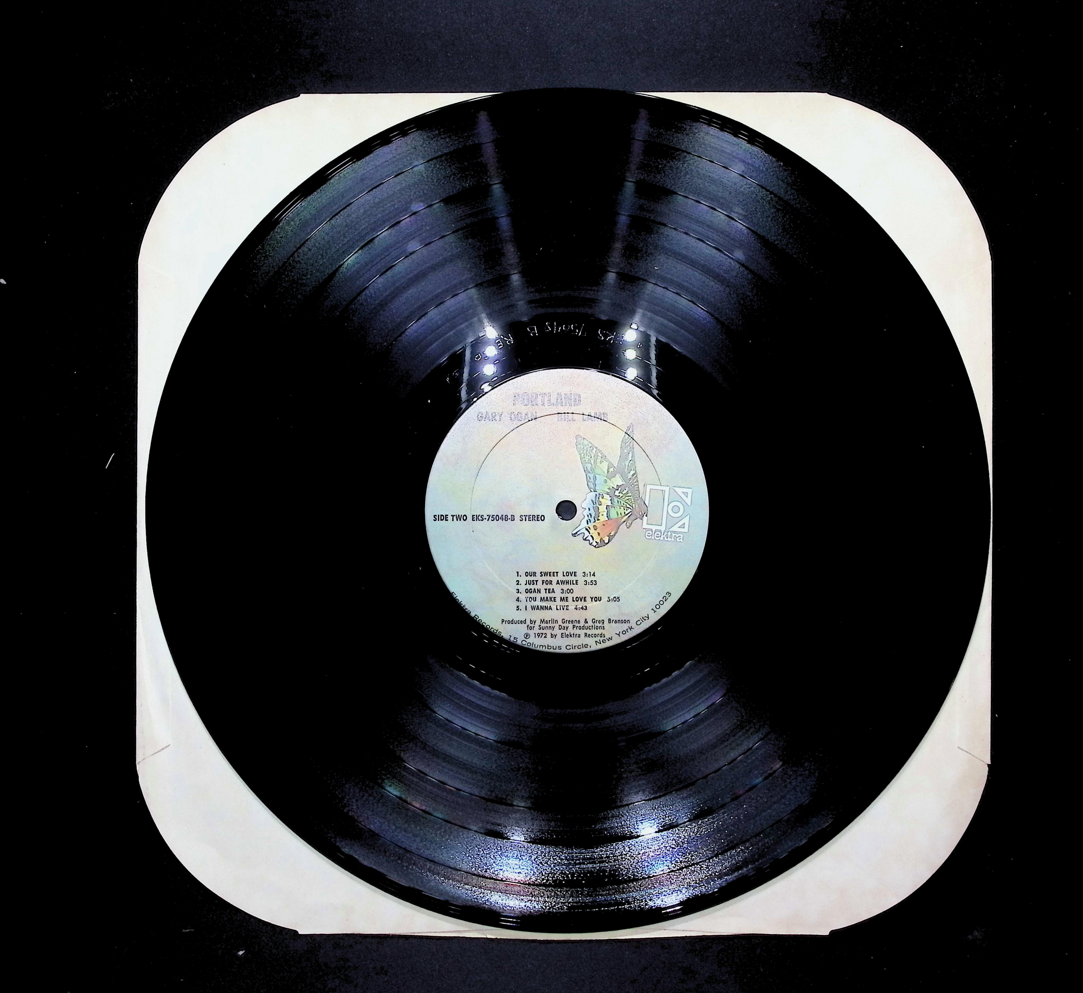 Gary Ogan & Bill Lamb Portland 12" LP 1972 EKS 75048 Rock — image 3
