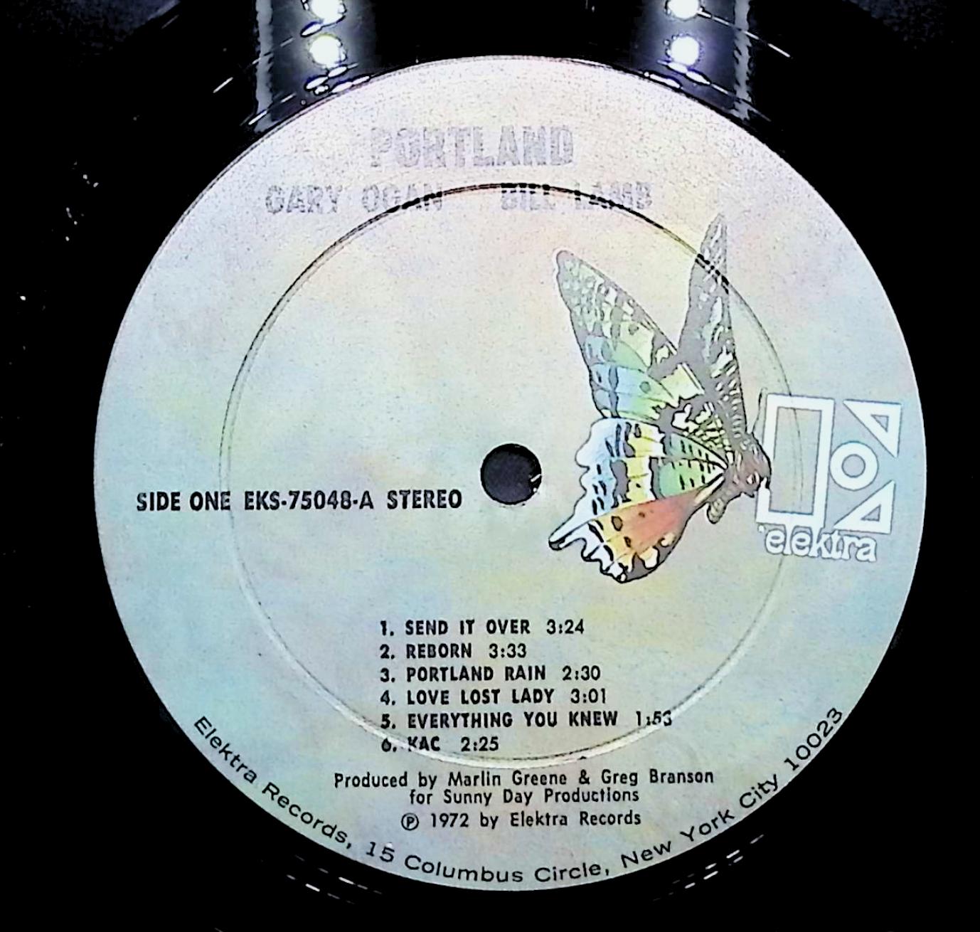 Gary Ogan & Bill Lamb Portland 12" LP 1972 EKS 75048 Rock — image 4