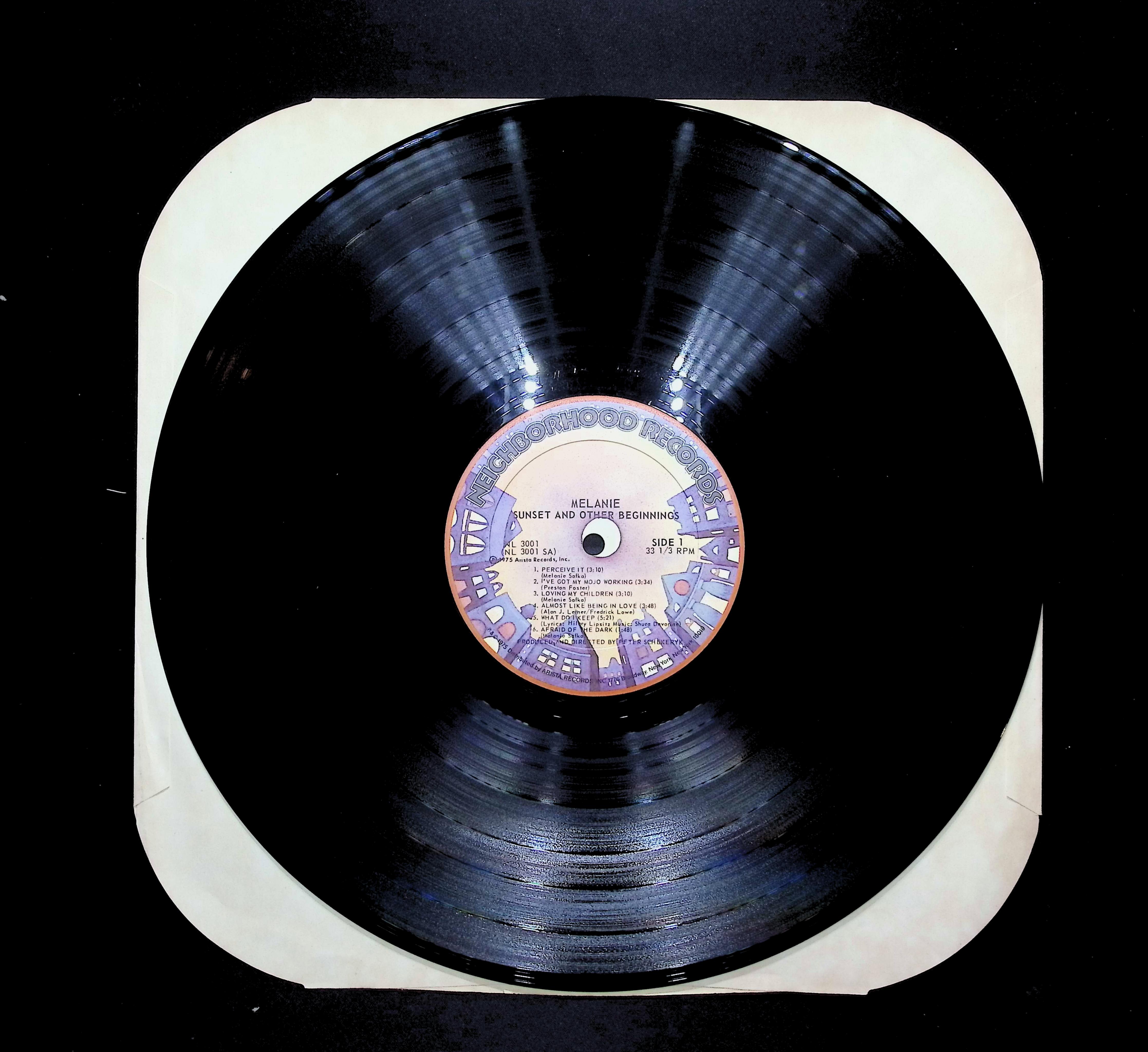 Melanie (2) Sunset And Other Beginnings 12" LP 1975 NL 3001 Rock — image 5