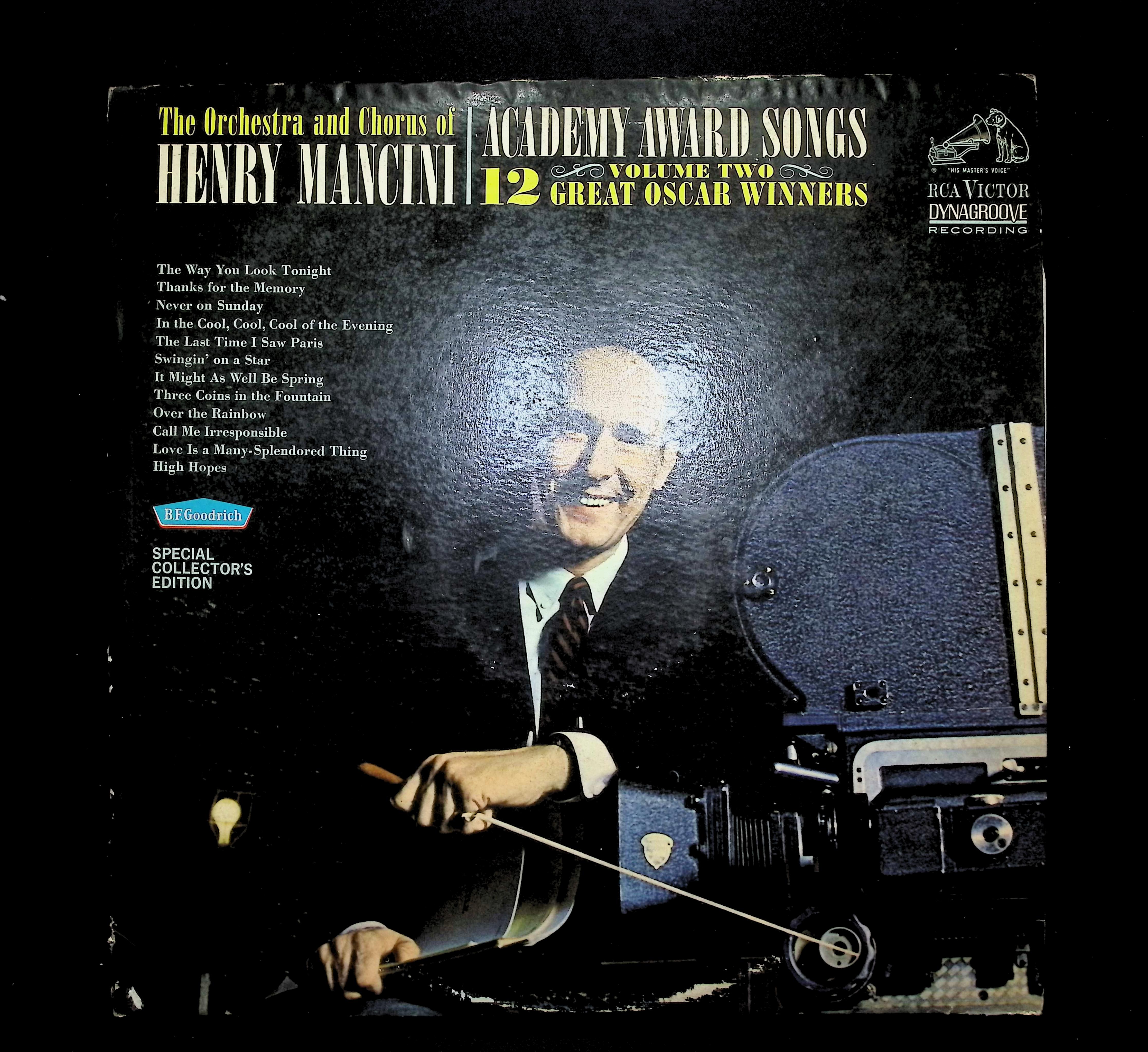 Henry Mancini 12 Great Oscar Winners Volume 2 12" LP 1965 PRM-175 Stage & Screen