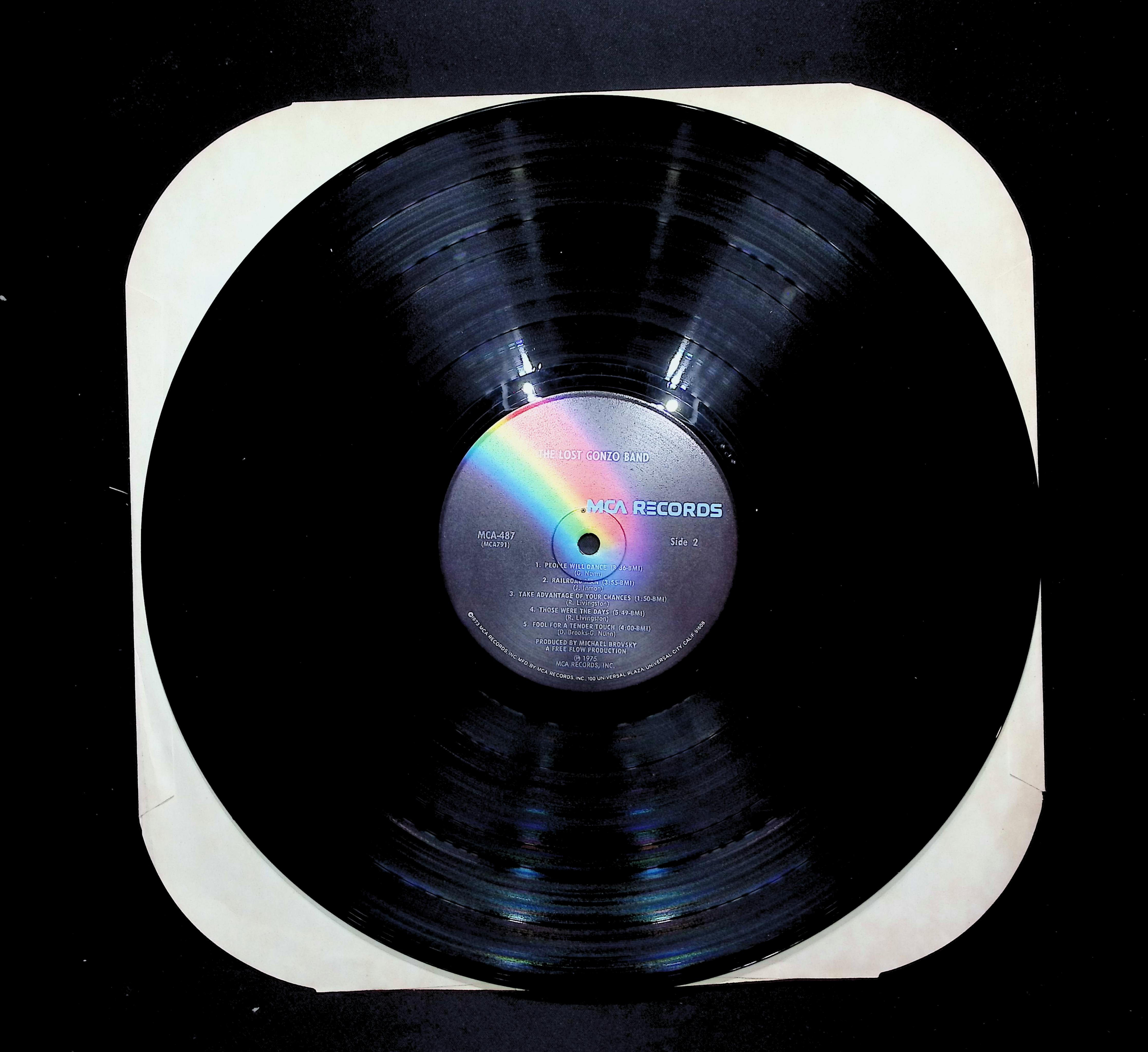 The Lost Gonzo Band The Lost Gonzo Band 12" LP 1975 MCA-487 Rock — image 3
