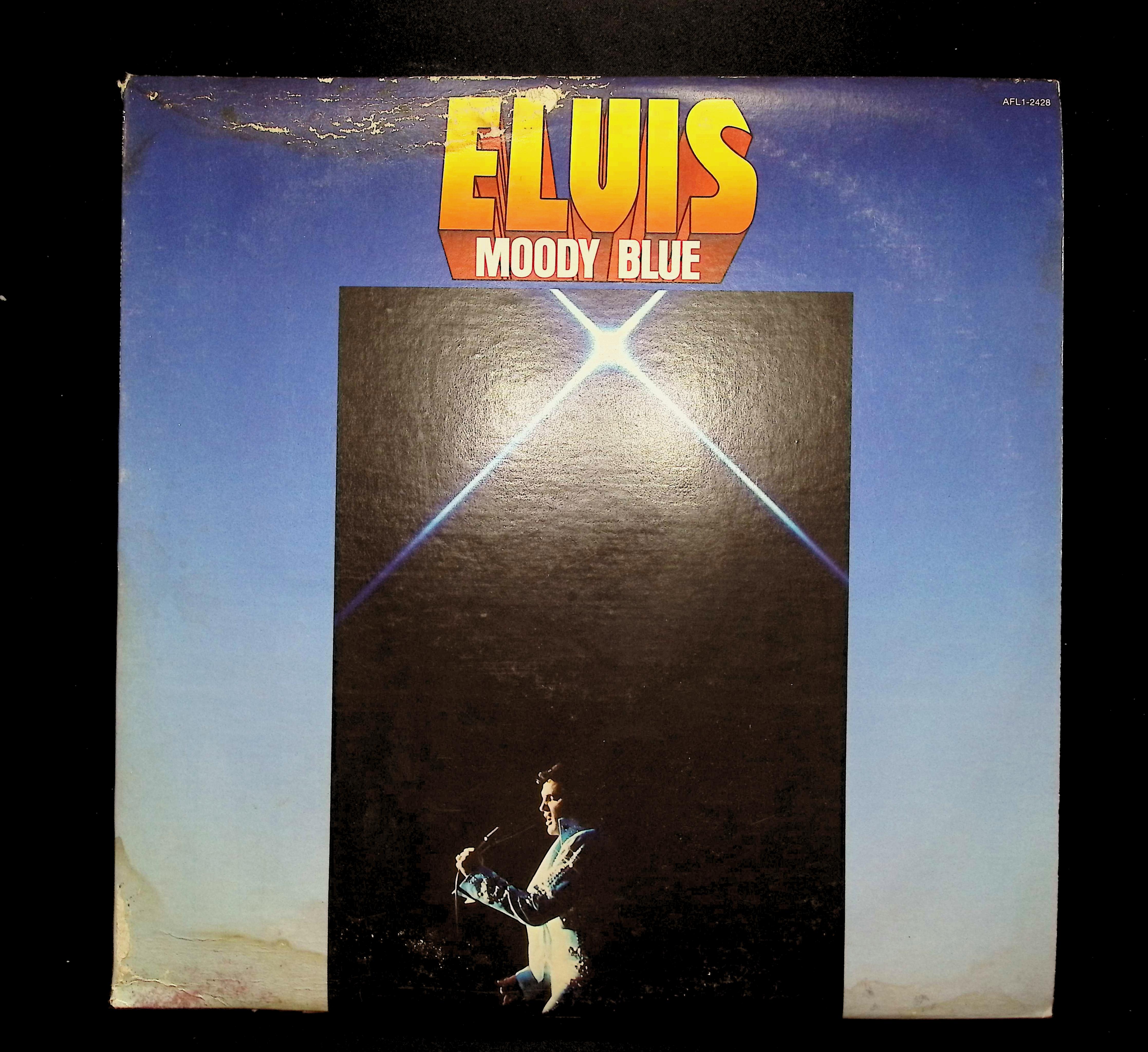 Elvis Presley Moody Blue 12" LP 1978 AFL1-2428 Rock