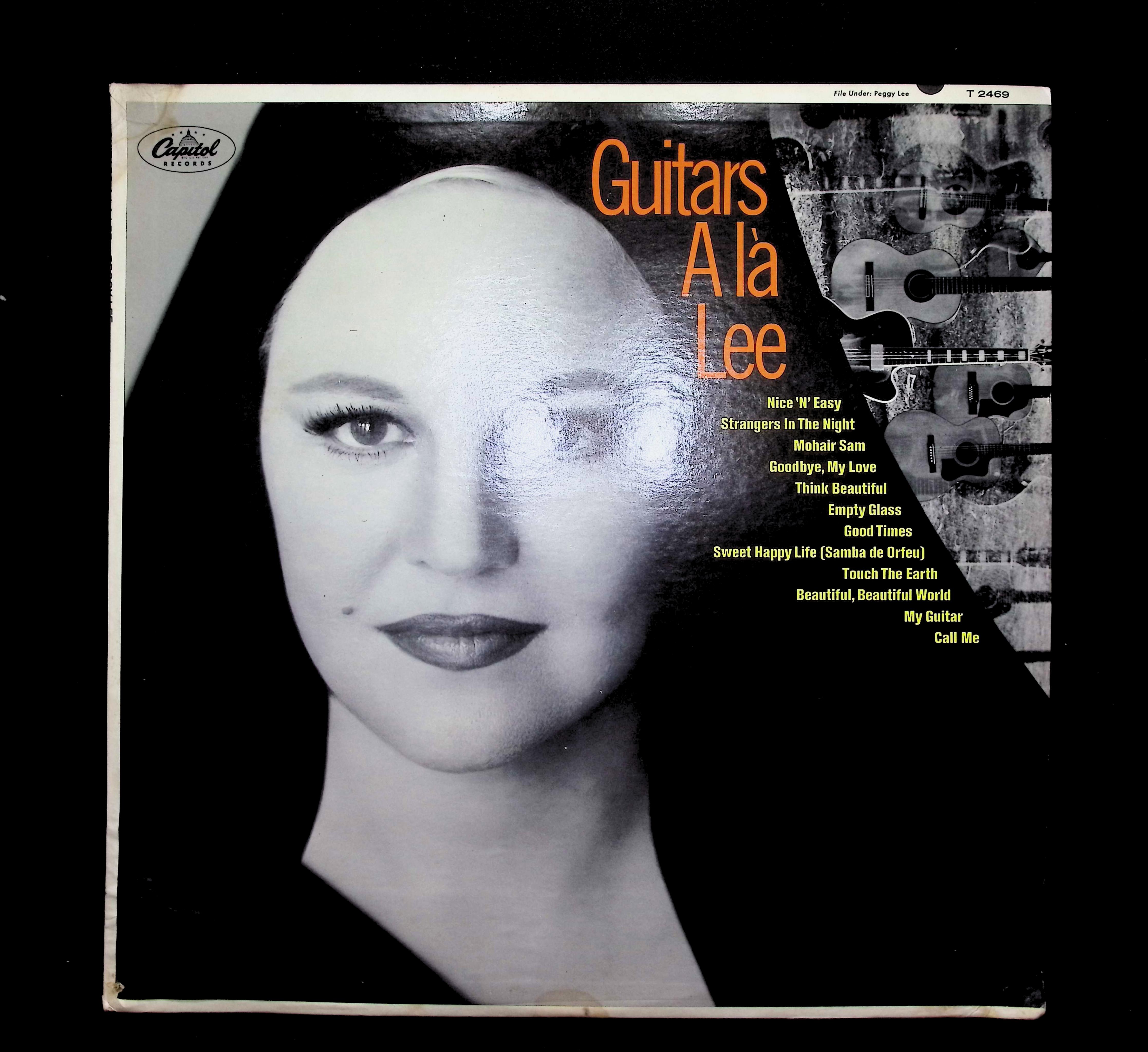 Peggy Lee Guitars A Là Lee 12" LP 1966 T 2469 Jazz