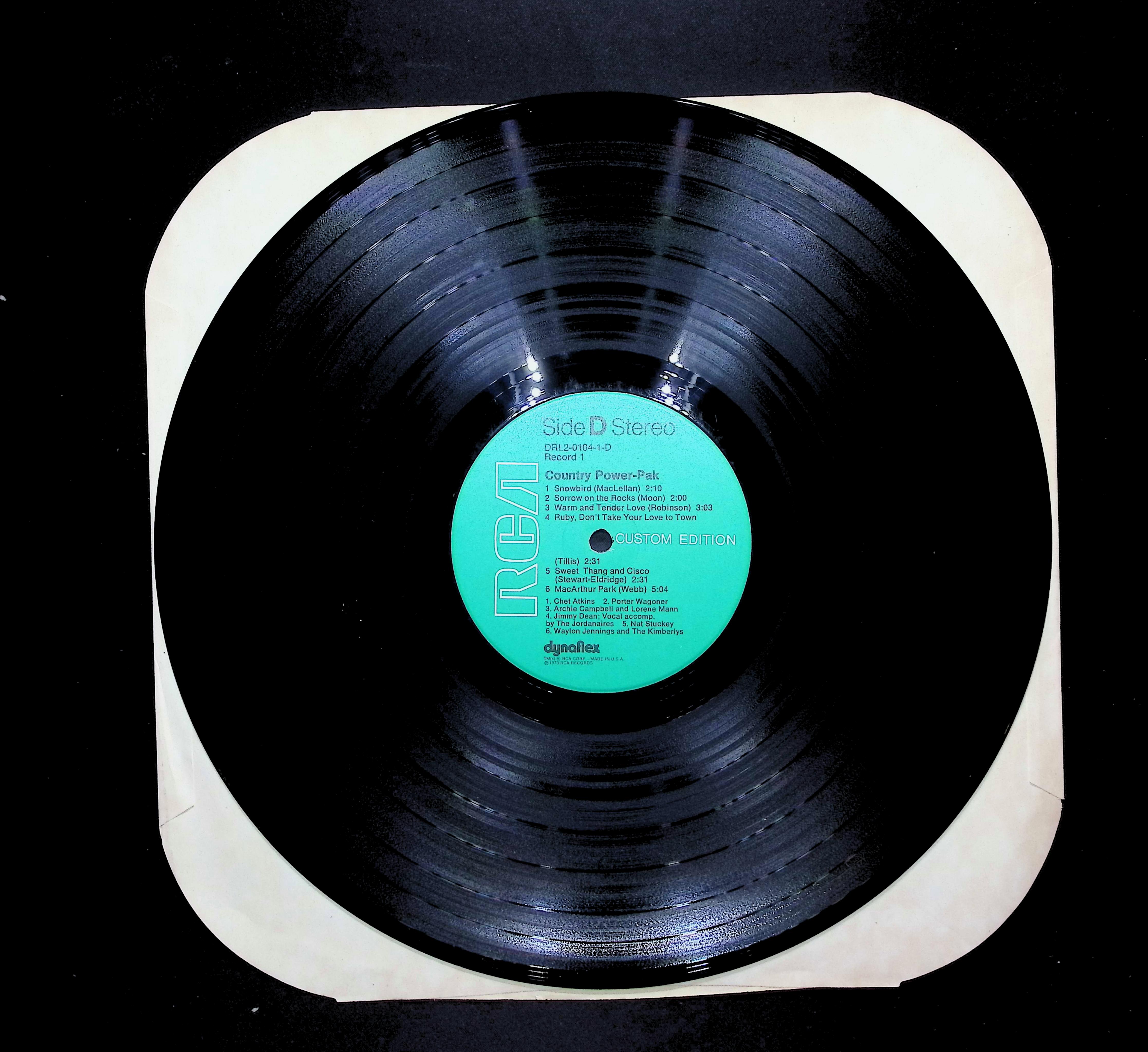 Various Country Power Pak 12" LP 1973 DRL2-0104 Folk, World, & Country — image 3