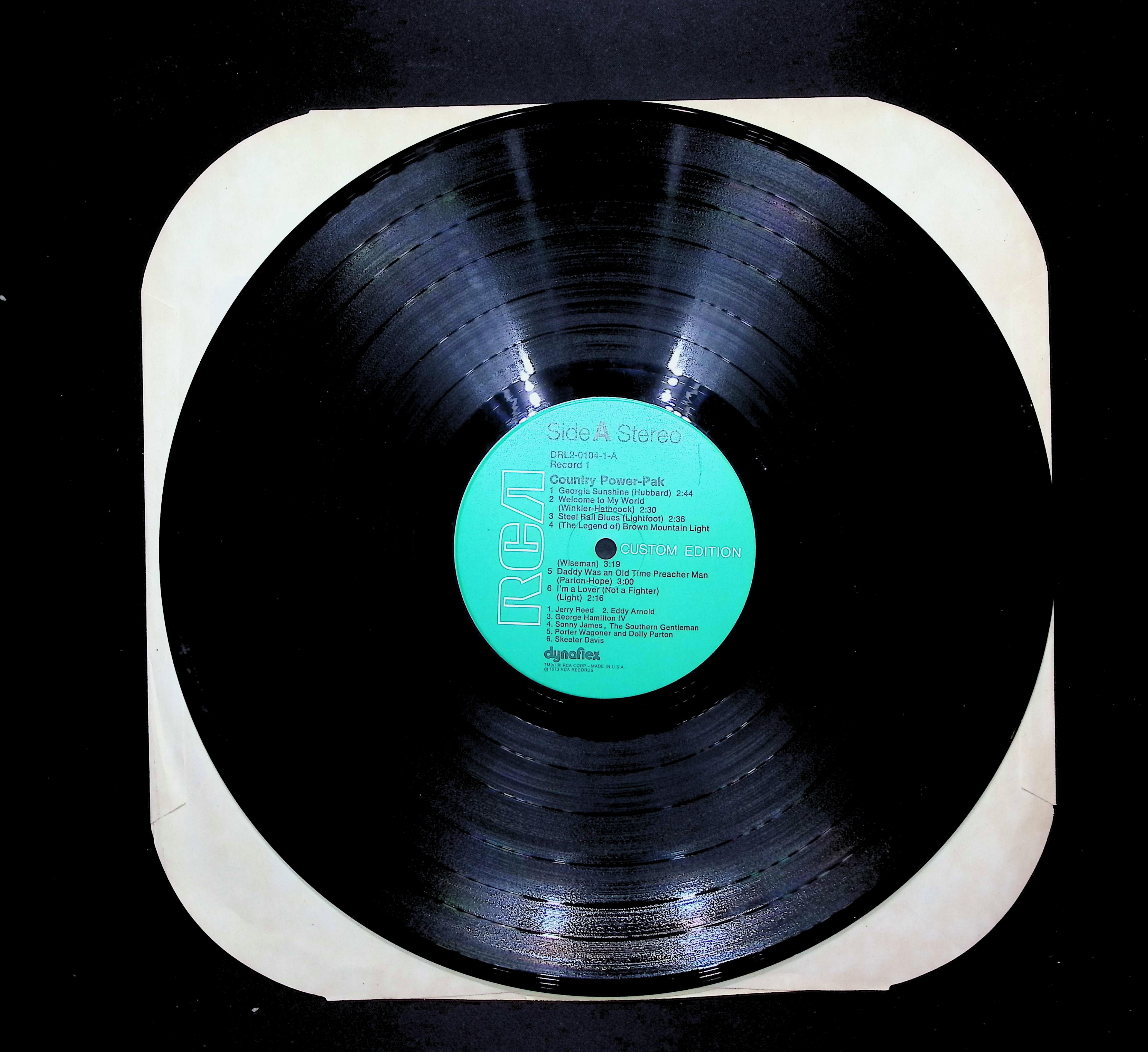 Various Country Power Pak 12" LP 1973 DRL2-0104 Folk, World, & Country — image 5