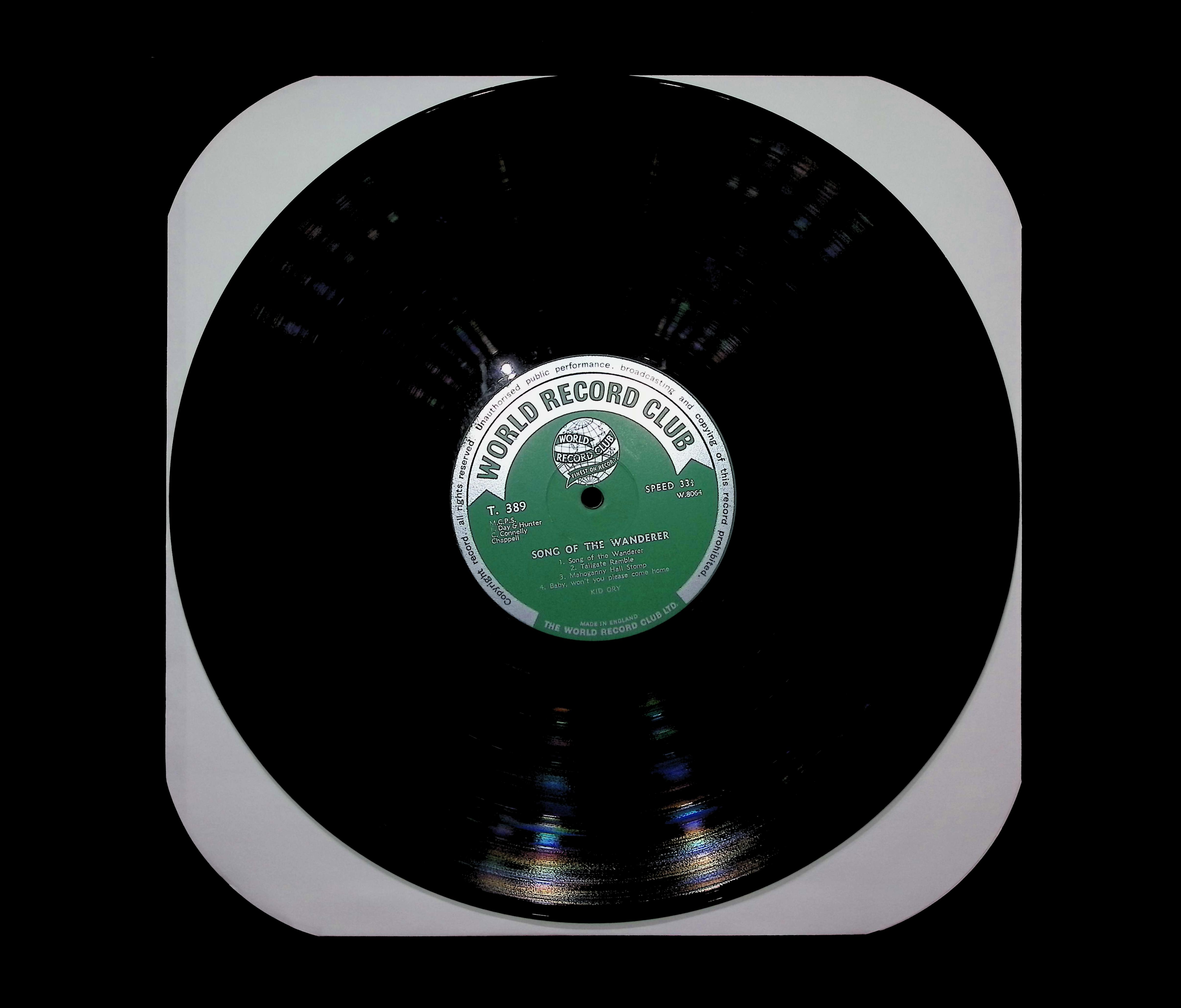 Kid Ory Song Of The Wanderer 1965 LP Jazz Side A & B  — image 3