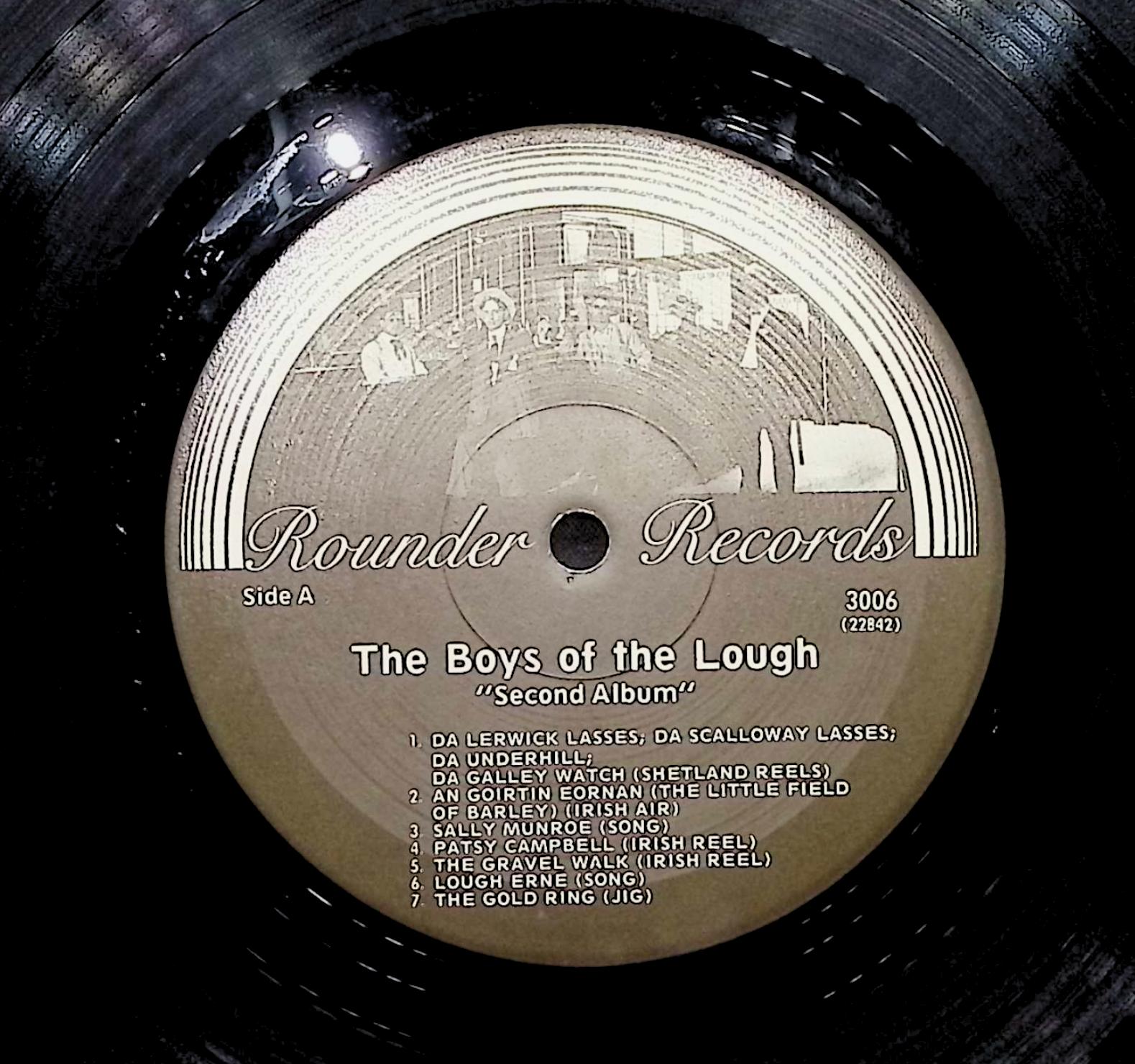 The Boys Of The Lough Second Album 1974 LP Folk, World, & Country Side A & B — image 2