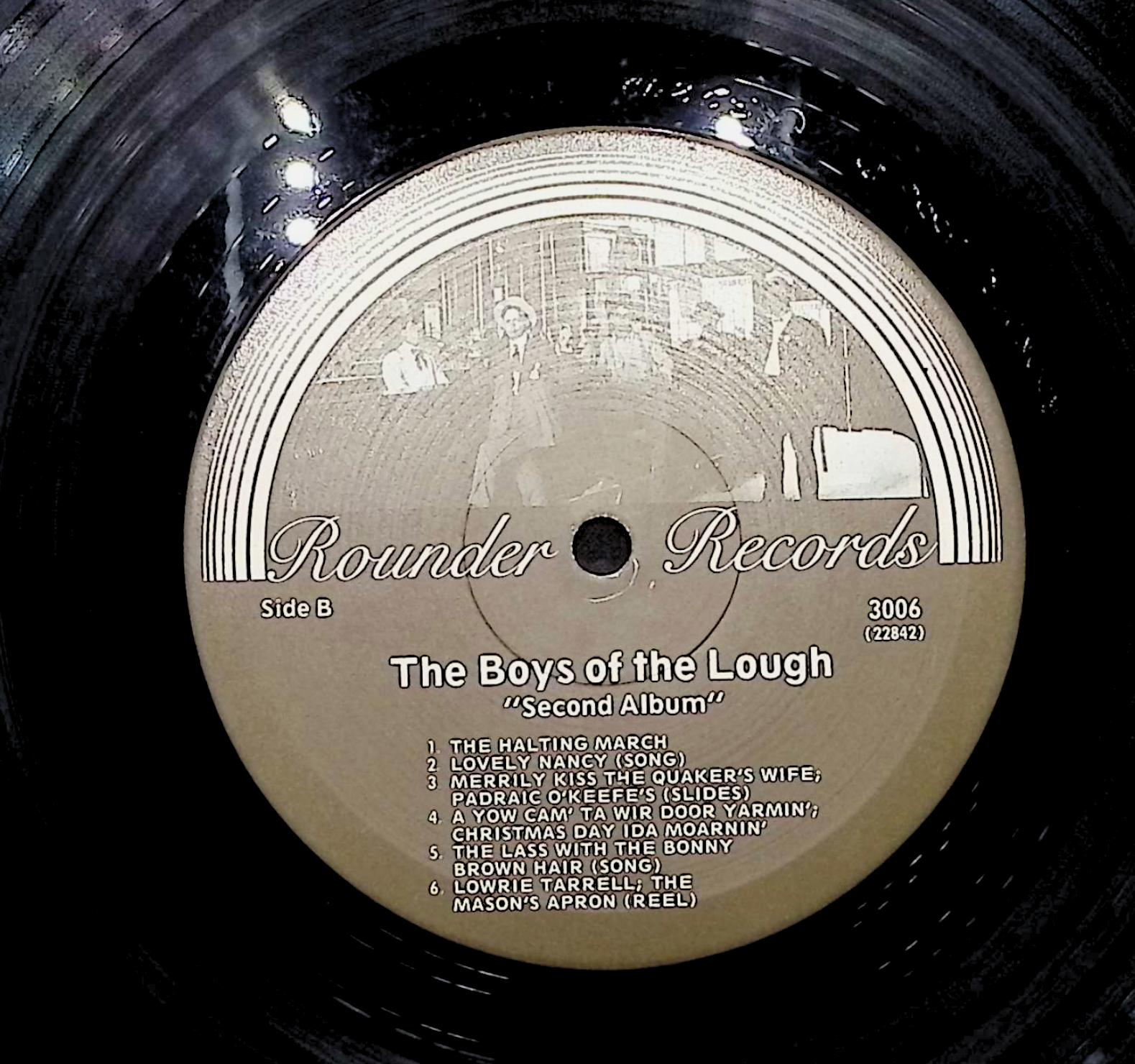The Boys Of The Lough Second Album 1974 LP Folk, World, & Country Side A & B — image 4