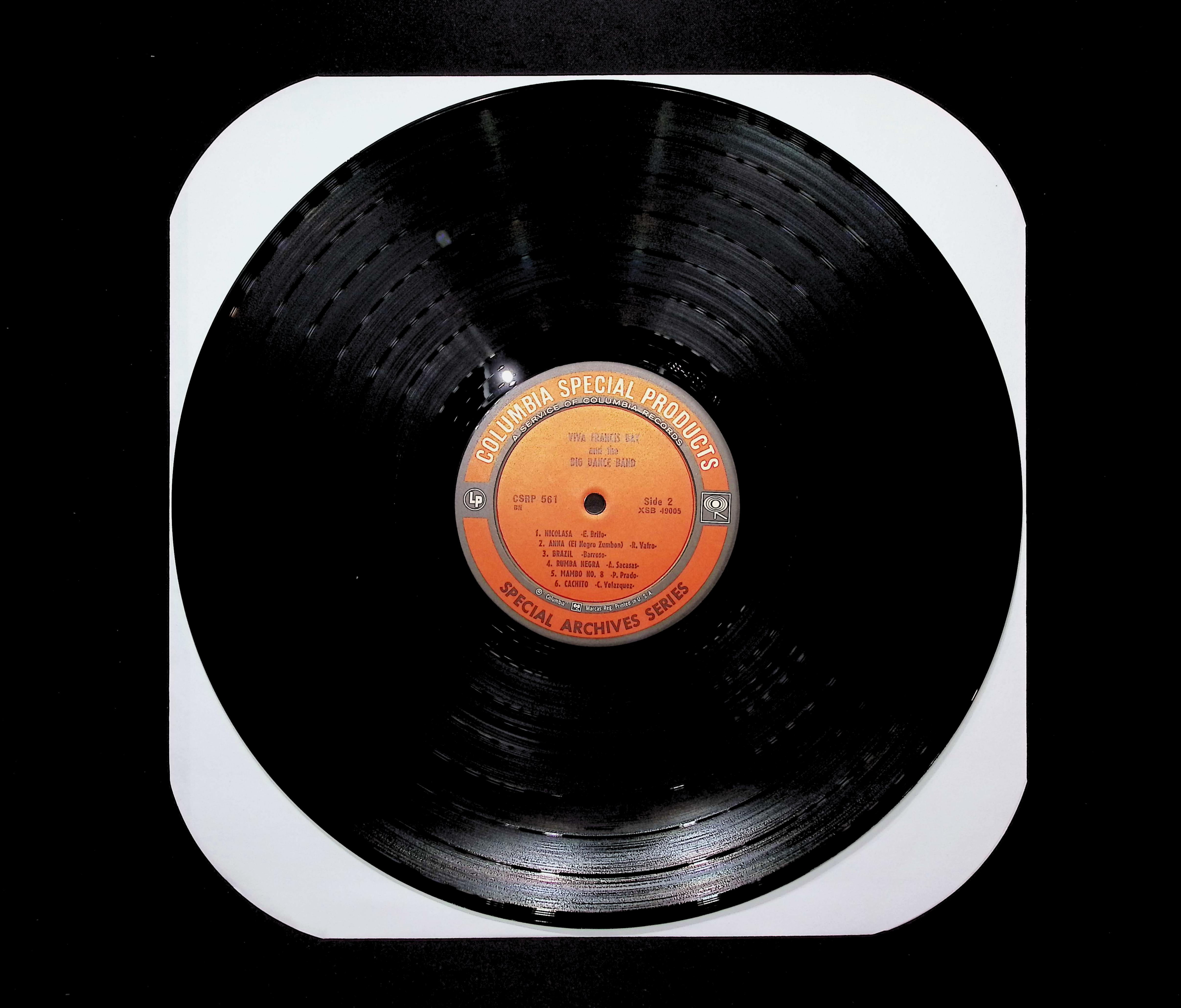 Francis Bay Et Son Orchestre Viva LP Jazz Side 1 & 2