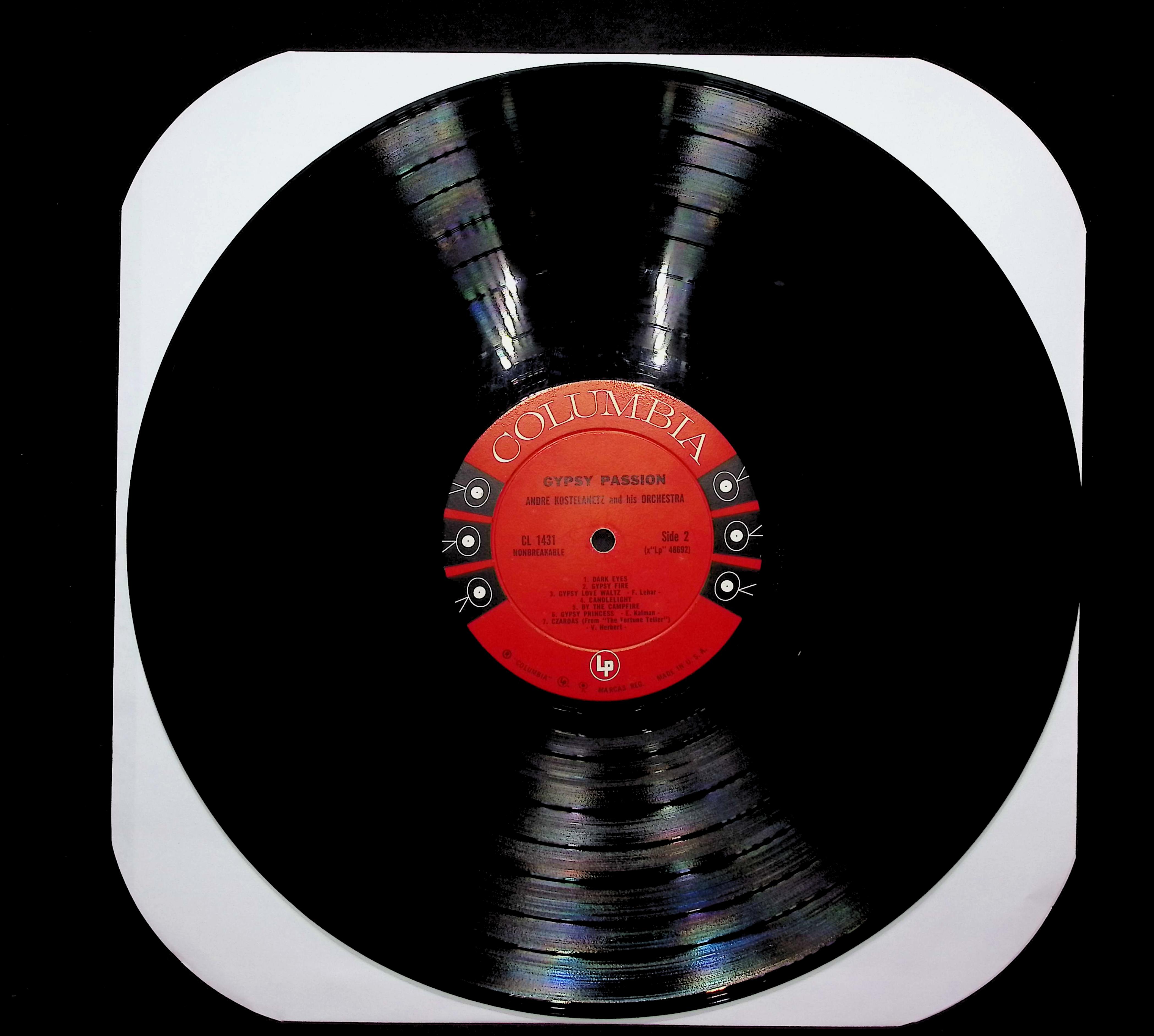 André Kostelanetz And His Orchestra Gypsy Passion 1960 LP Classical Sides 1 & 2 — image 3
