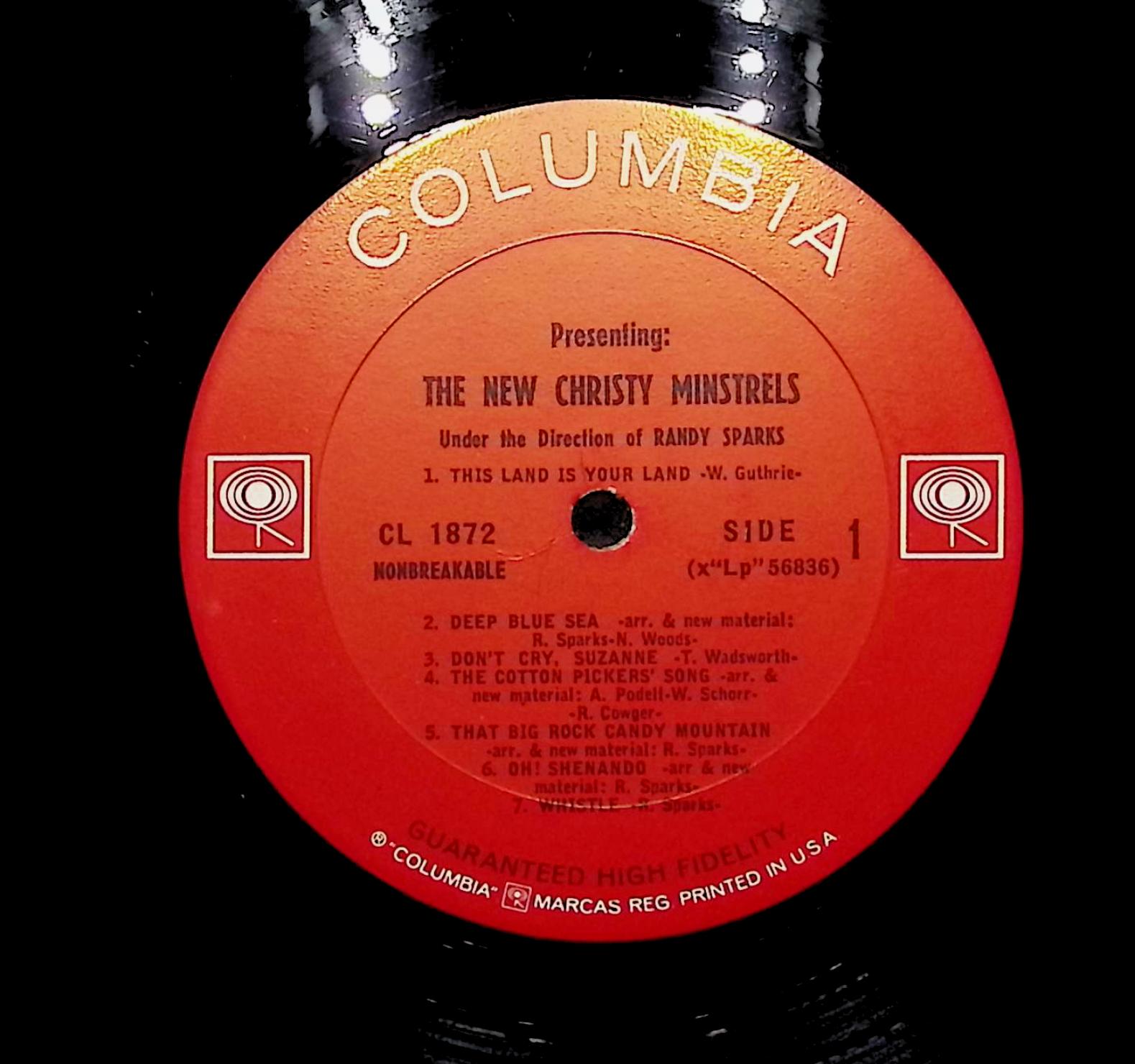 The New Christy Minstrels Exciting New Folk Chorus 1962 LP Pop Side 1 & 2 — image 2