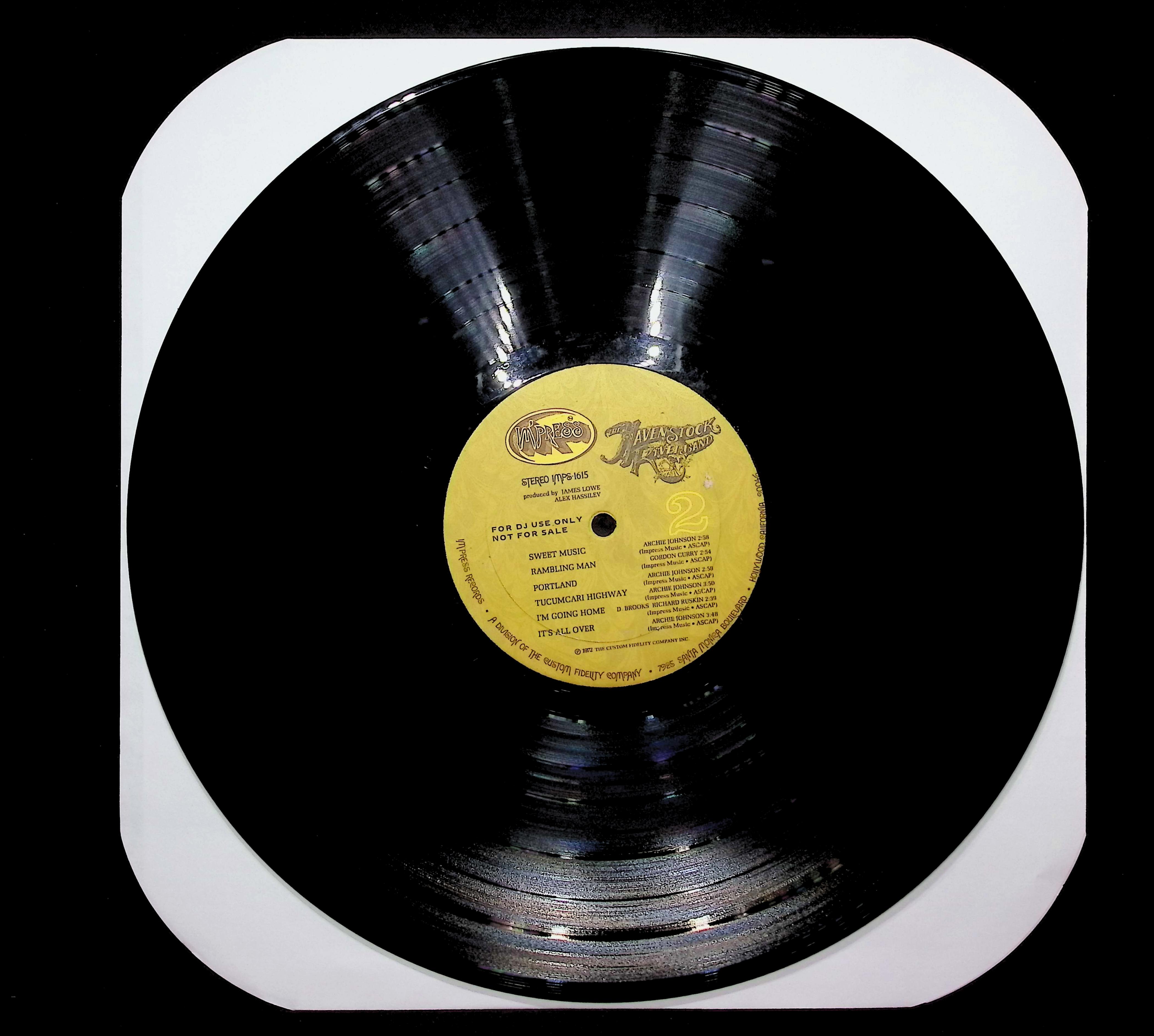 The Havenstock River Band 1972 LP Rock Side 1 & 2  — image 3