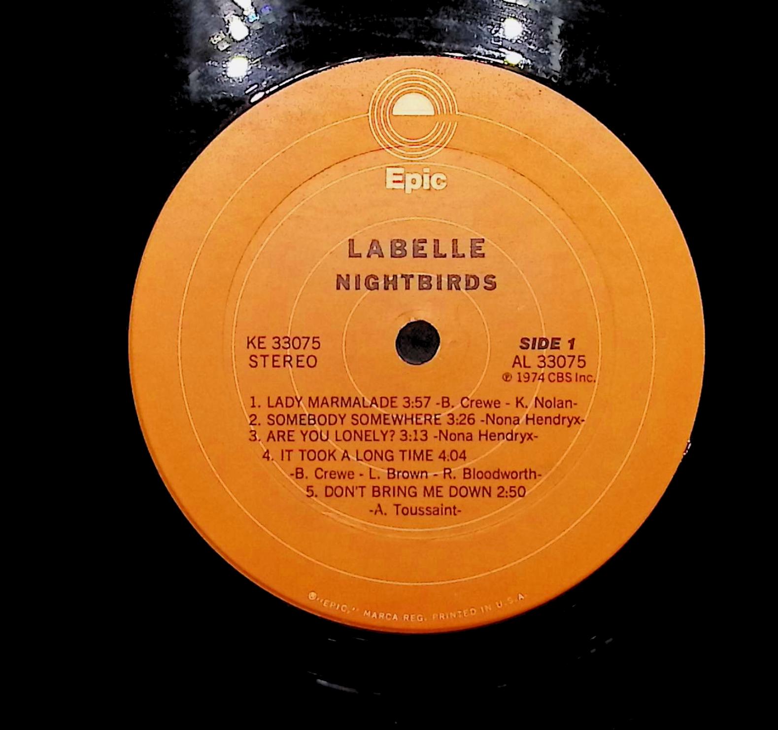 LaBelle Nightbirds 1974 LP Funk / Soul Sides 1 & 2  — image 2