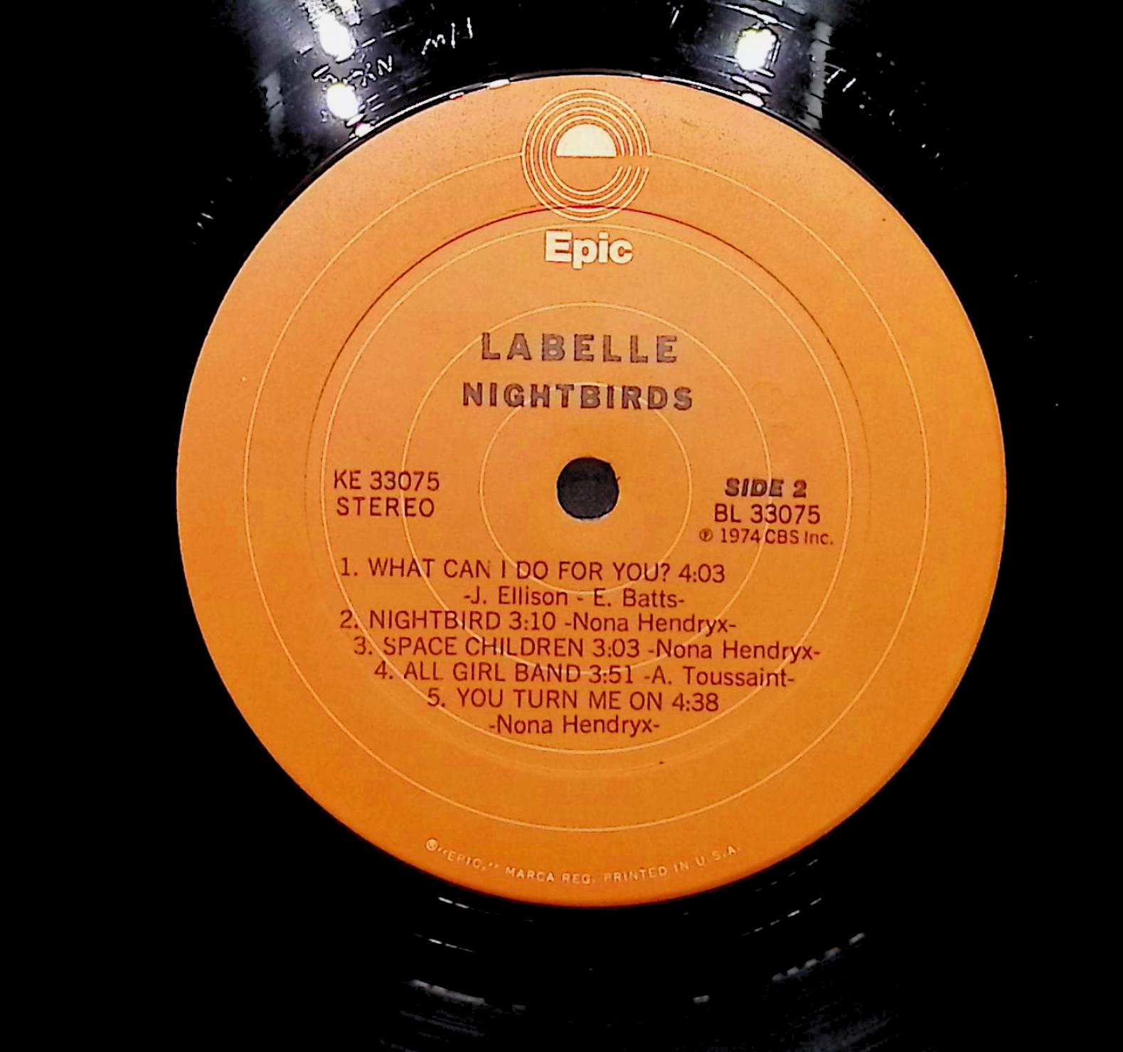 LaBelle Nightbirds 1974 LP Funk / Soul Sides 1 & 2  — image 4