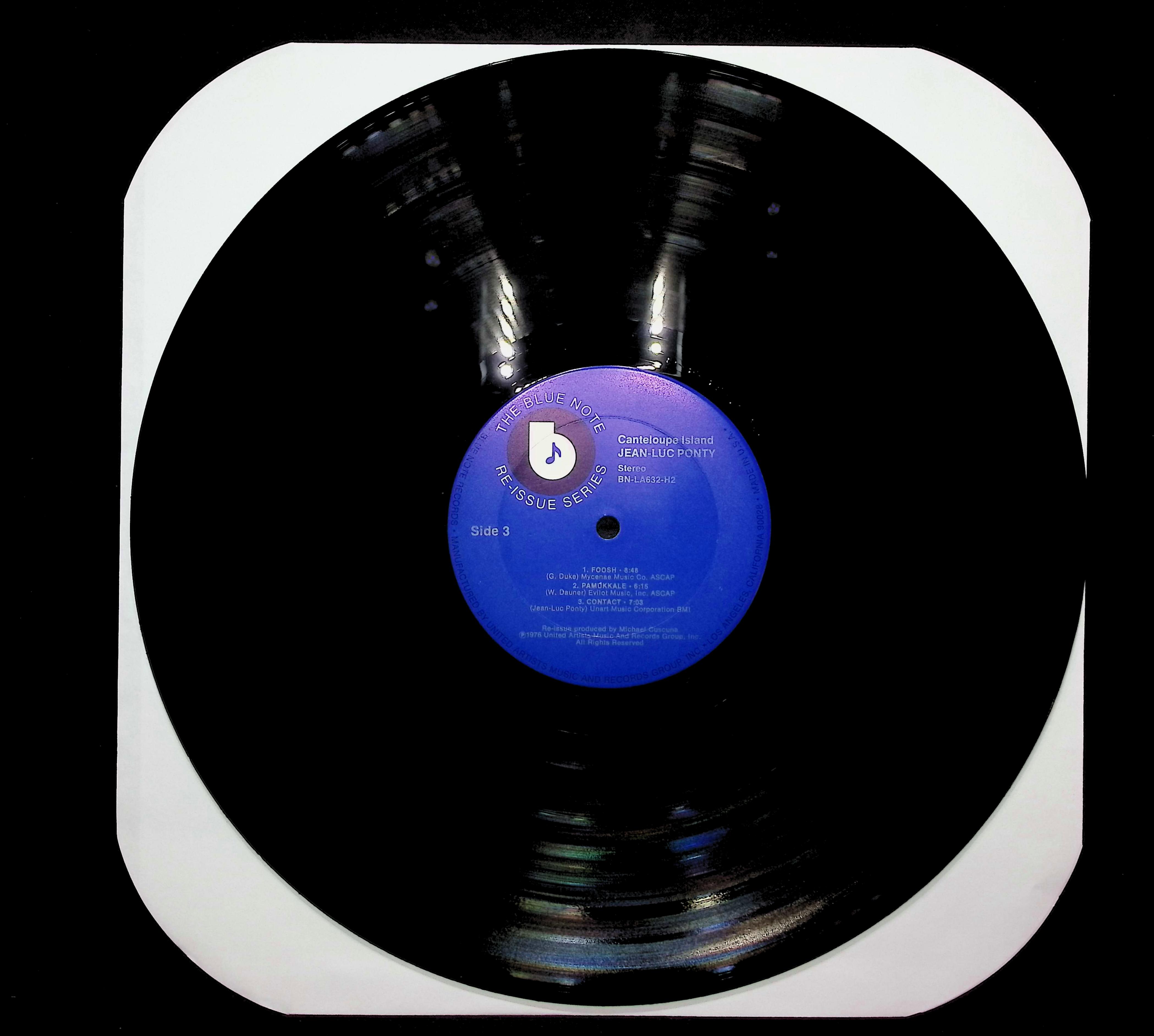 Jean-Luc Ponty Canteloupe Island 1976 LP Jazz Sides 3 & 4