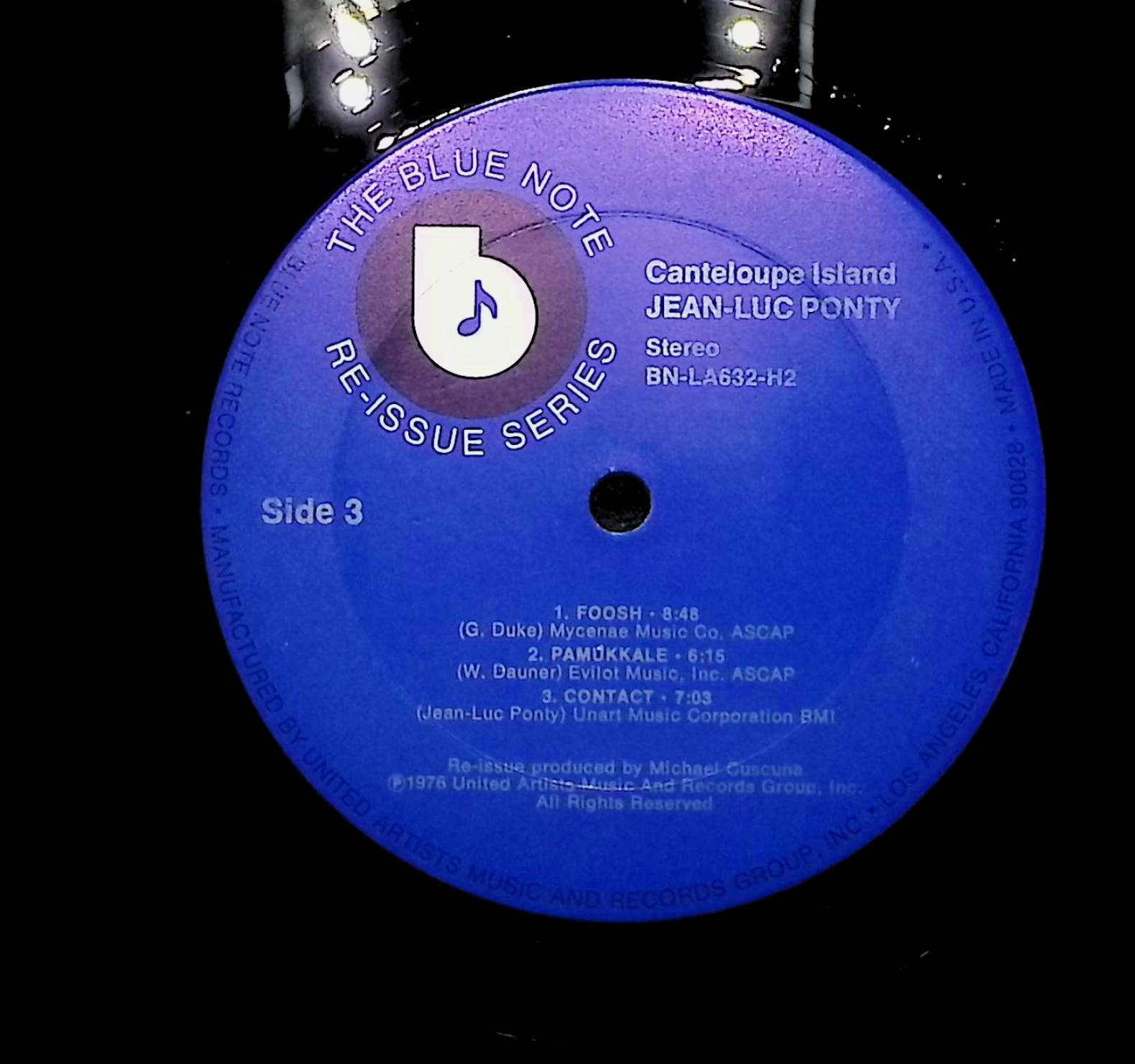Jean-Luc Ponty Canteloupe Island 1976 LP Jazz Sides 3 & 4  — image 2