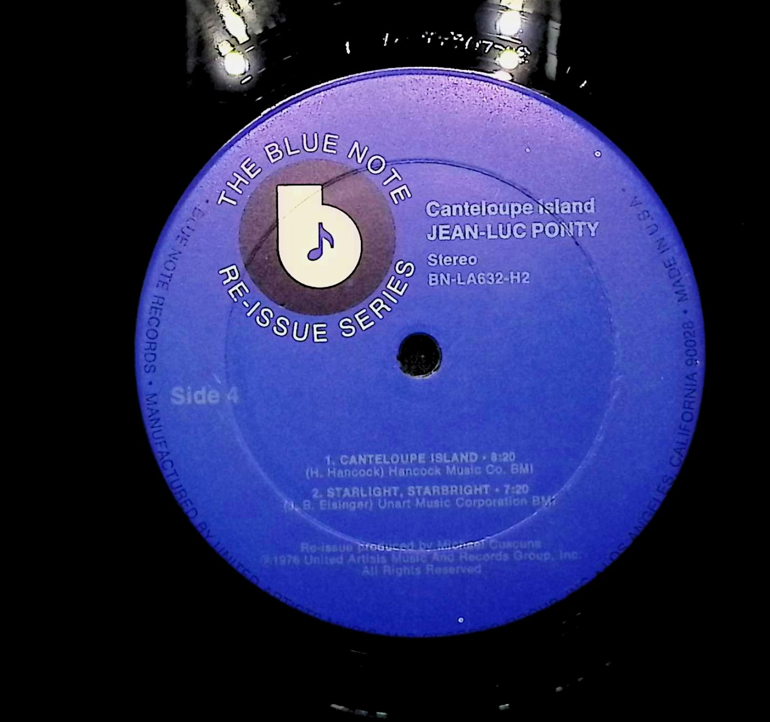 Jean-Luc Ponty Canteloupe Island 1976 LP Jazz Sides 3 & 4  — image 4