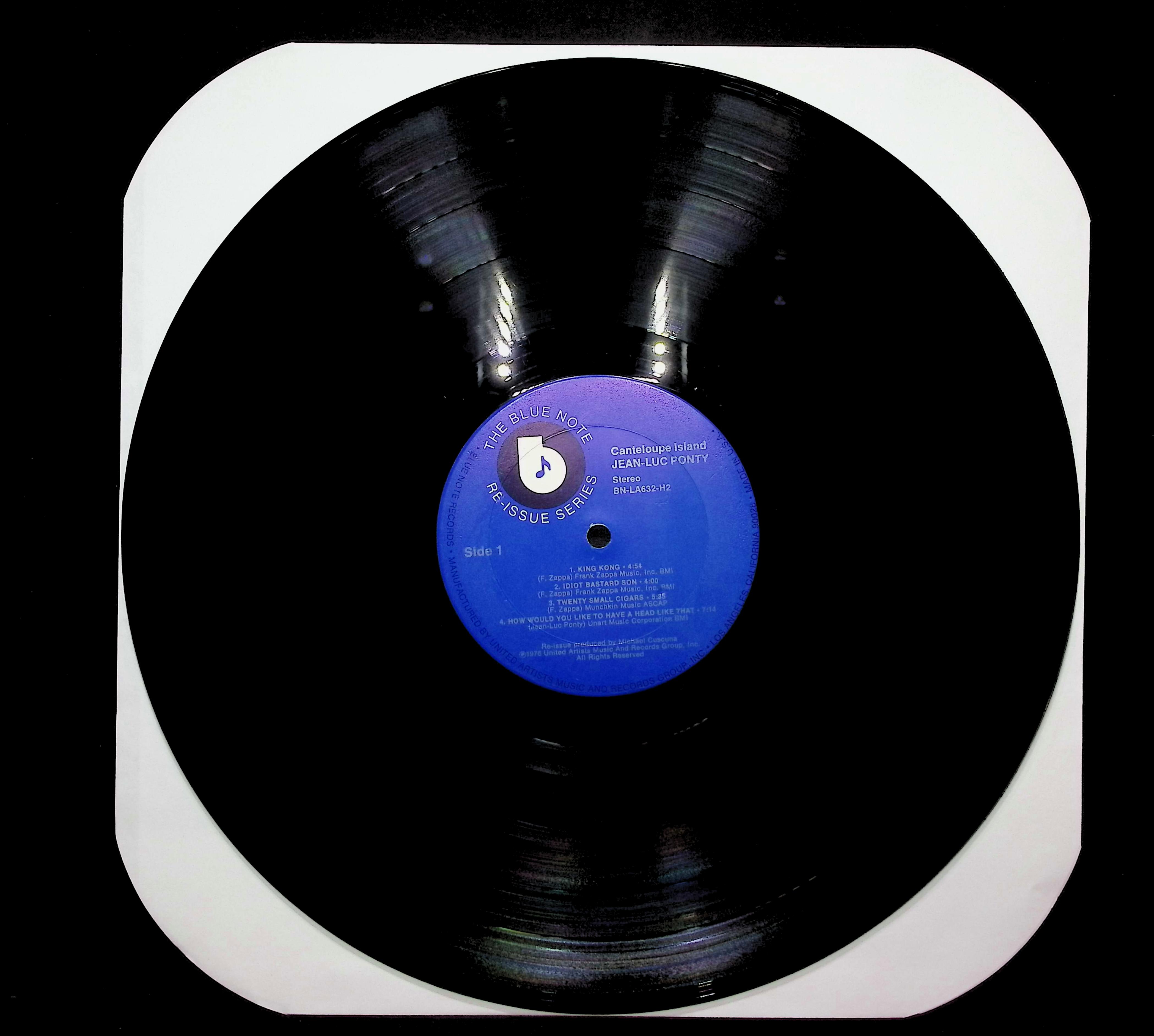 Jean-Luc Ponty Canteloupe Island 1976 LP Jazz Side 1 & 2