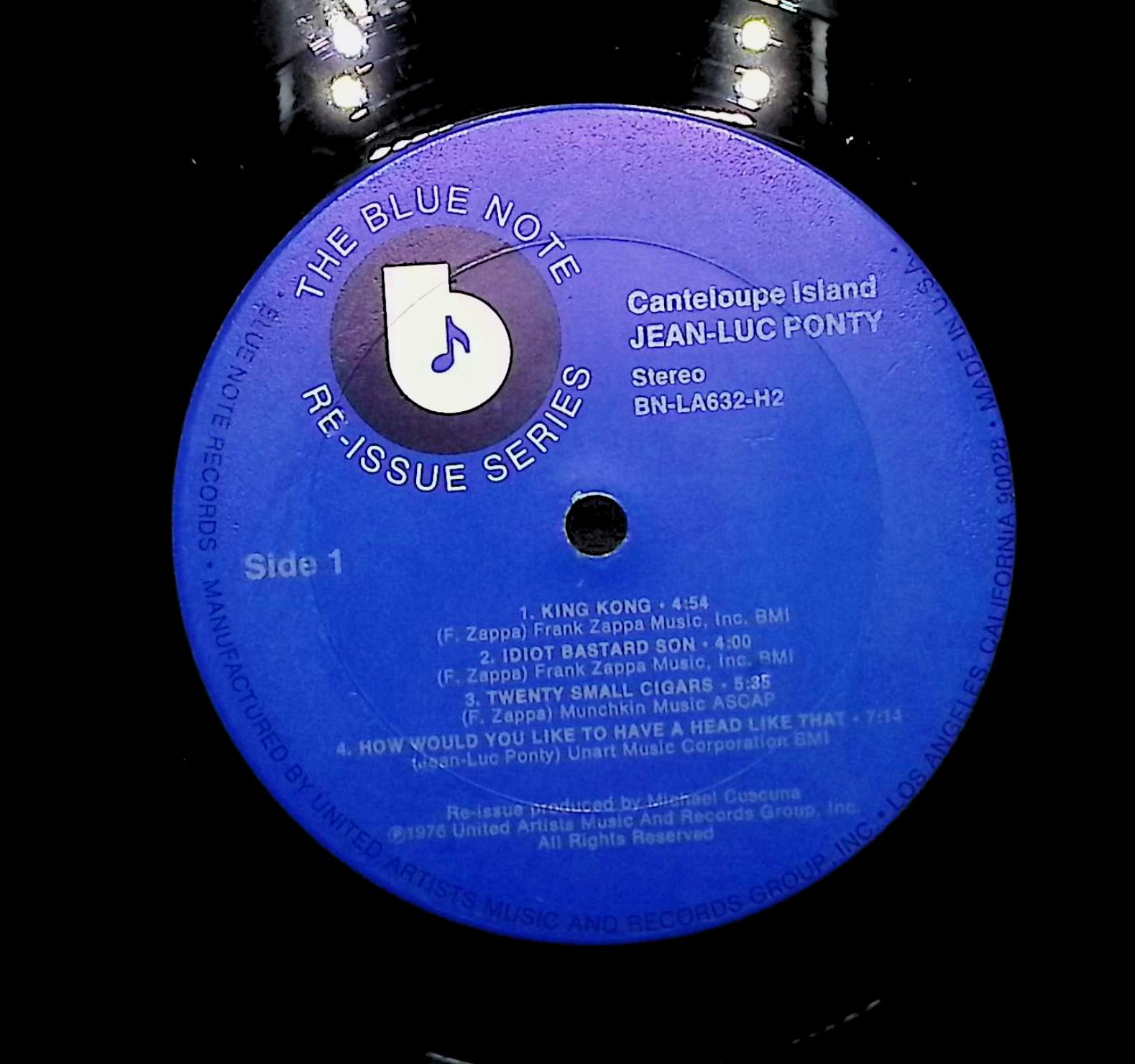 Jean-Luc Ponty Canteloupe Island 1976 LP Jazz Side 1 & 2  — image 2