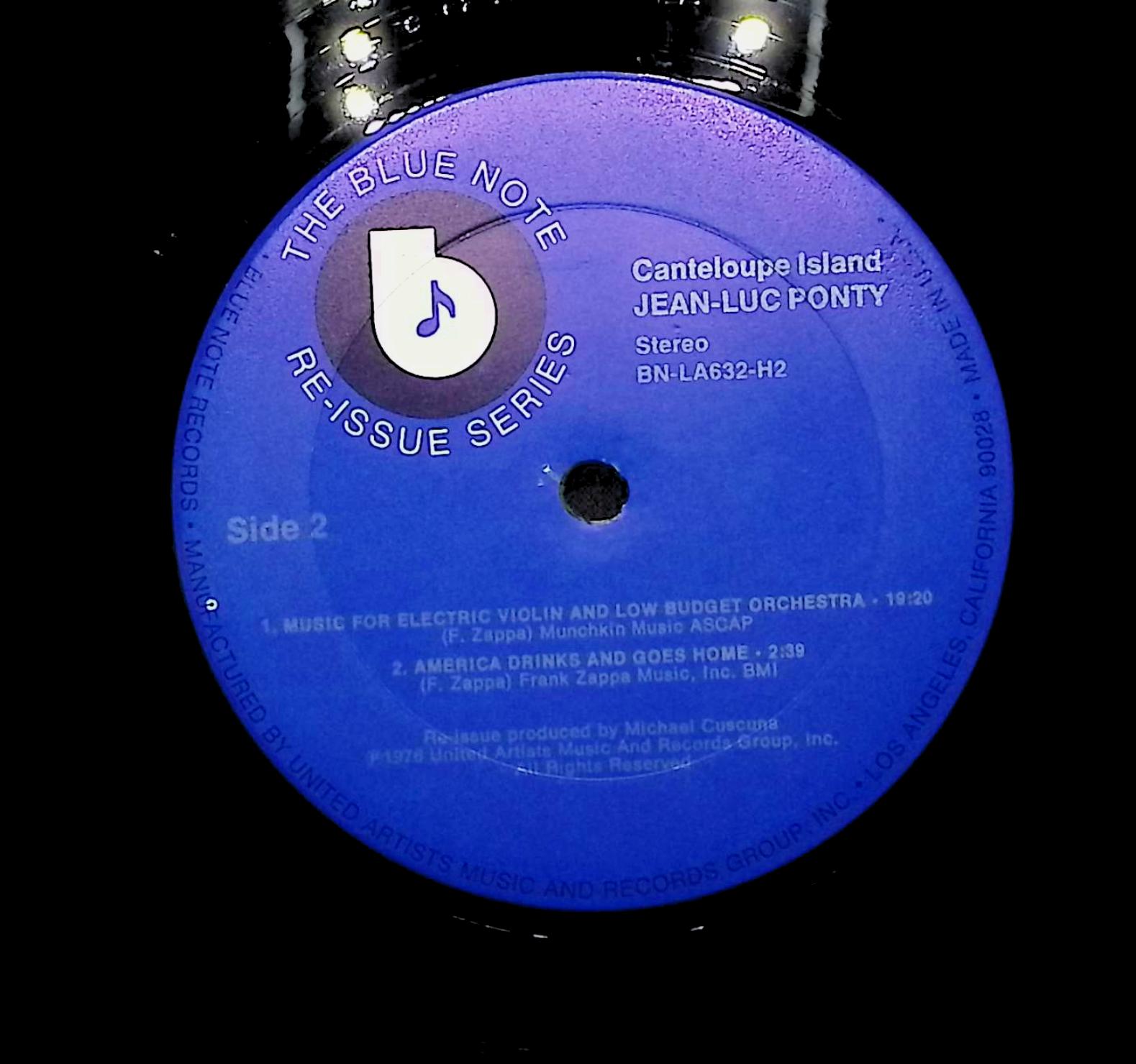 Jean-Luc Ponty Canteloupe Island 1976 LP Jazz Side 1 & 2  — image 4
