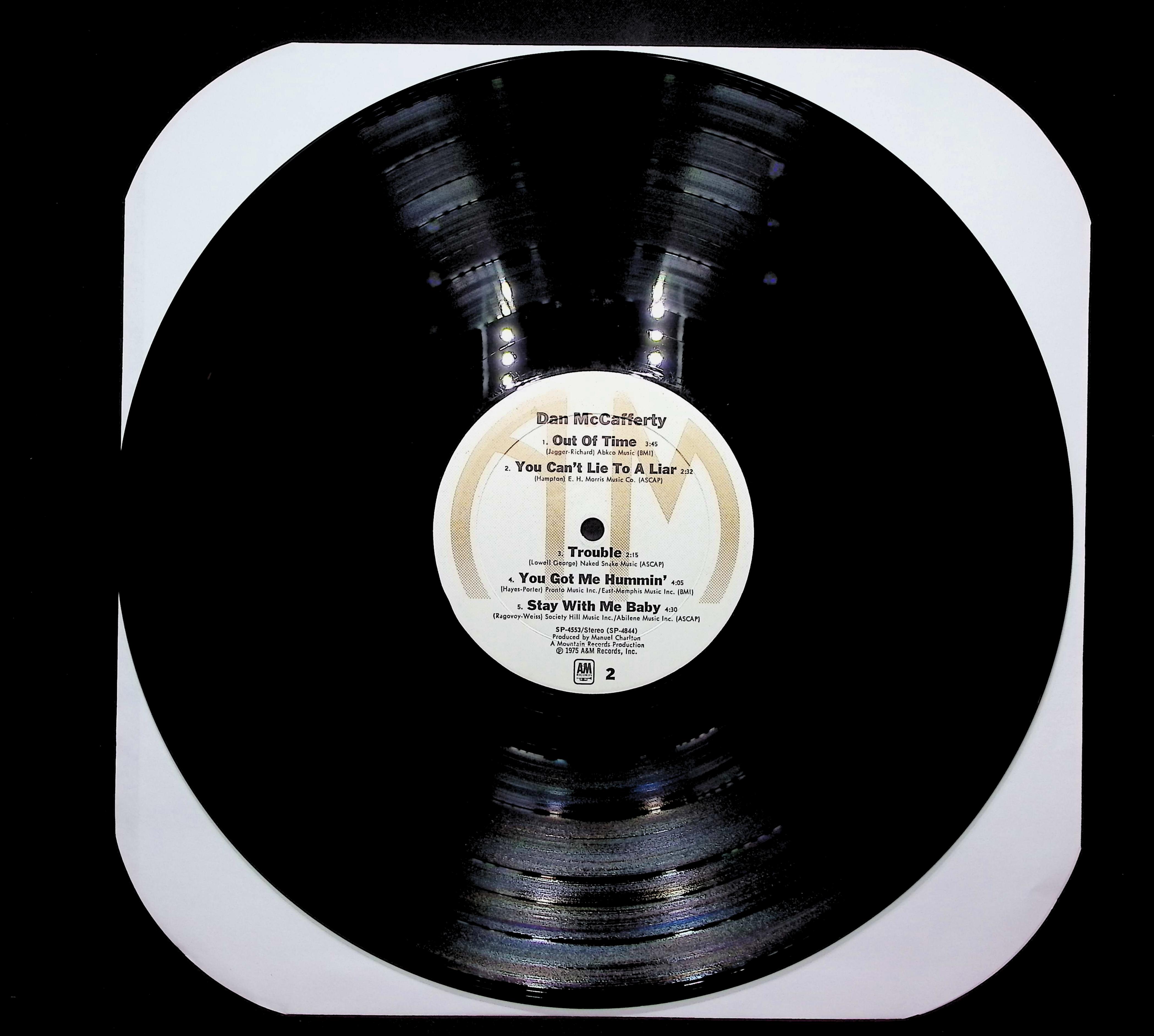 Dan McCafferty 1975 LP Rock Side 1 & 2