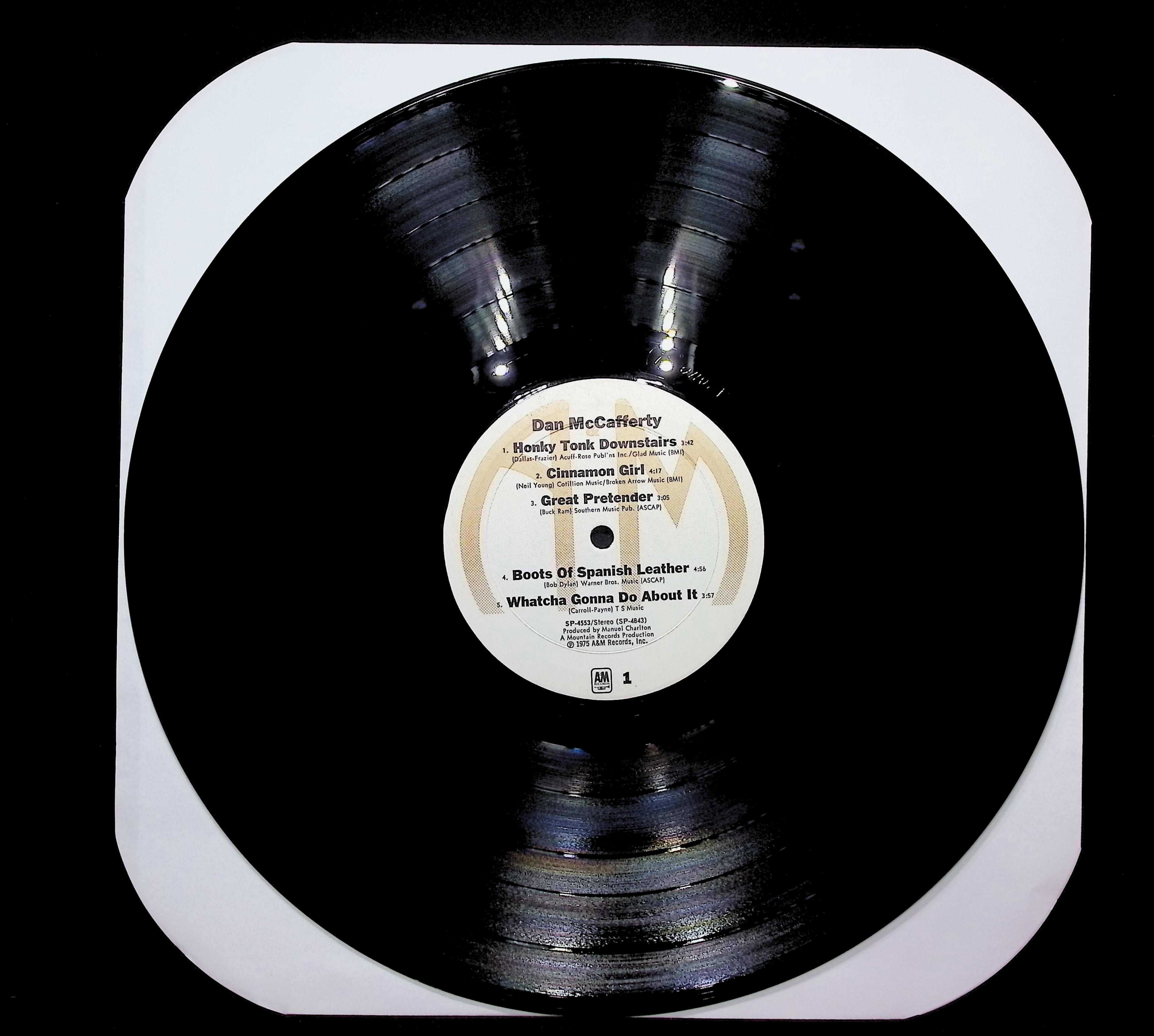 Dan McCafferty 1975 LP Rock Side 1 & 2  — image 3
