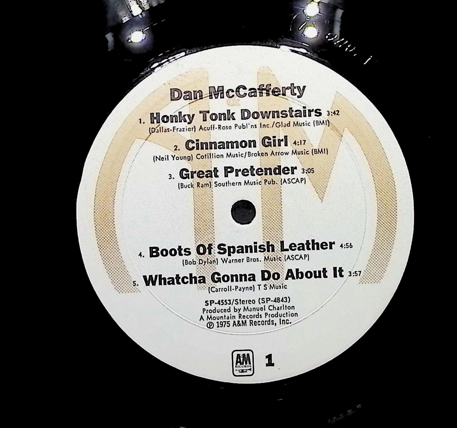 Dan McCafferty 1975 LP Rock Side 1 & 2  — image 4