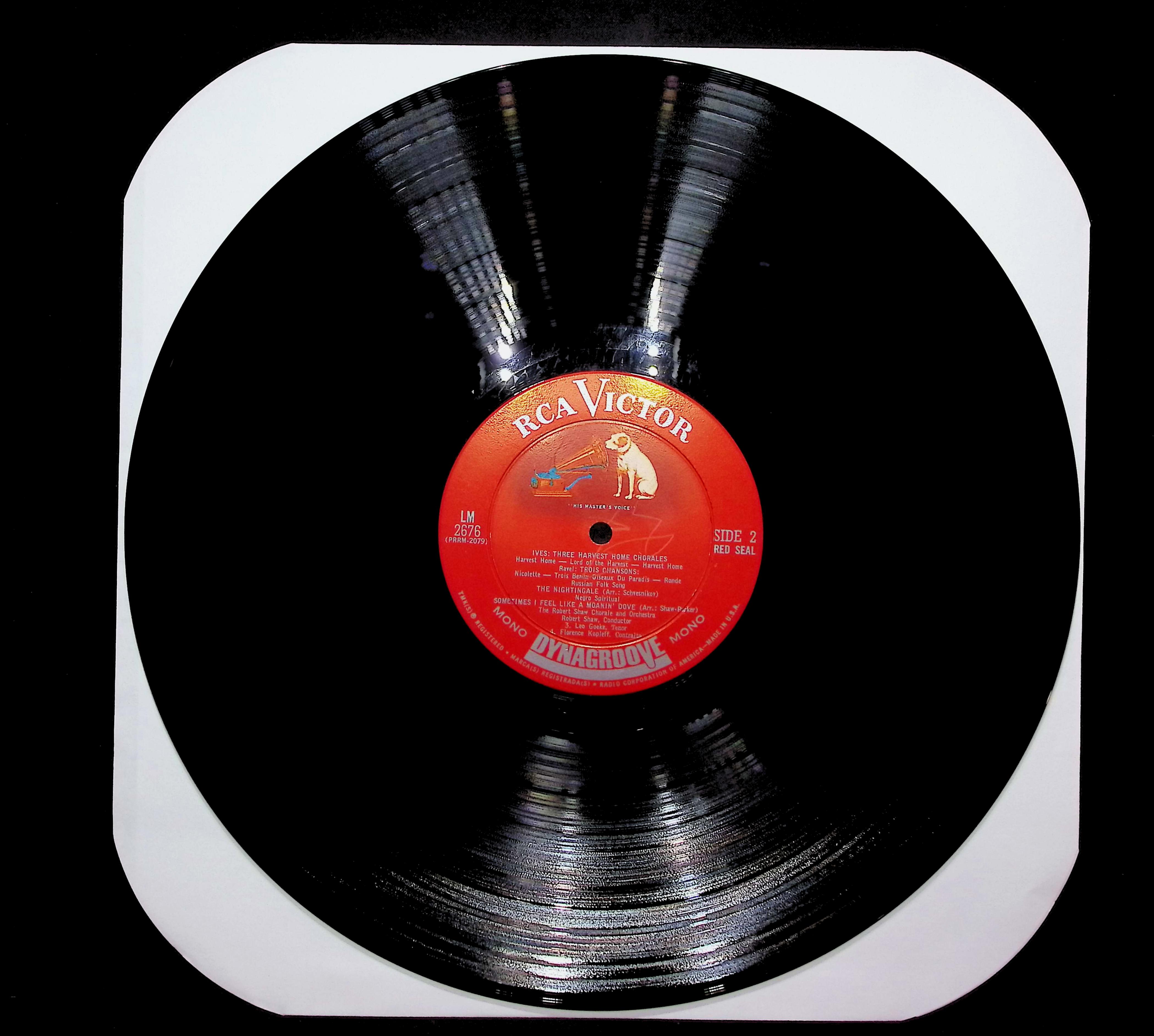 The Robert Shaw Chorale "On Tour" 1963 LP Classical