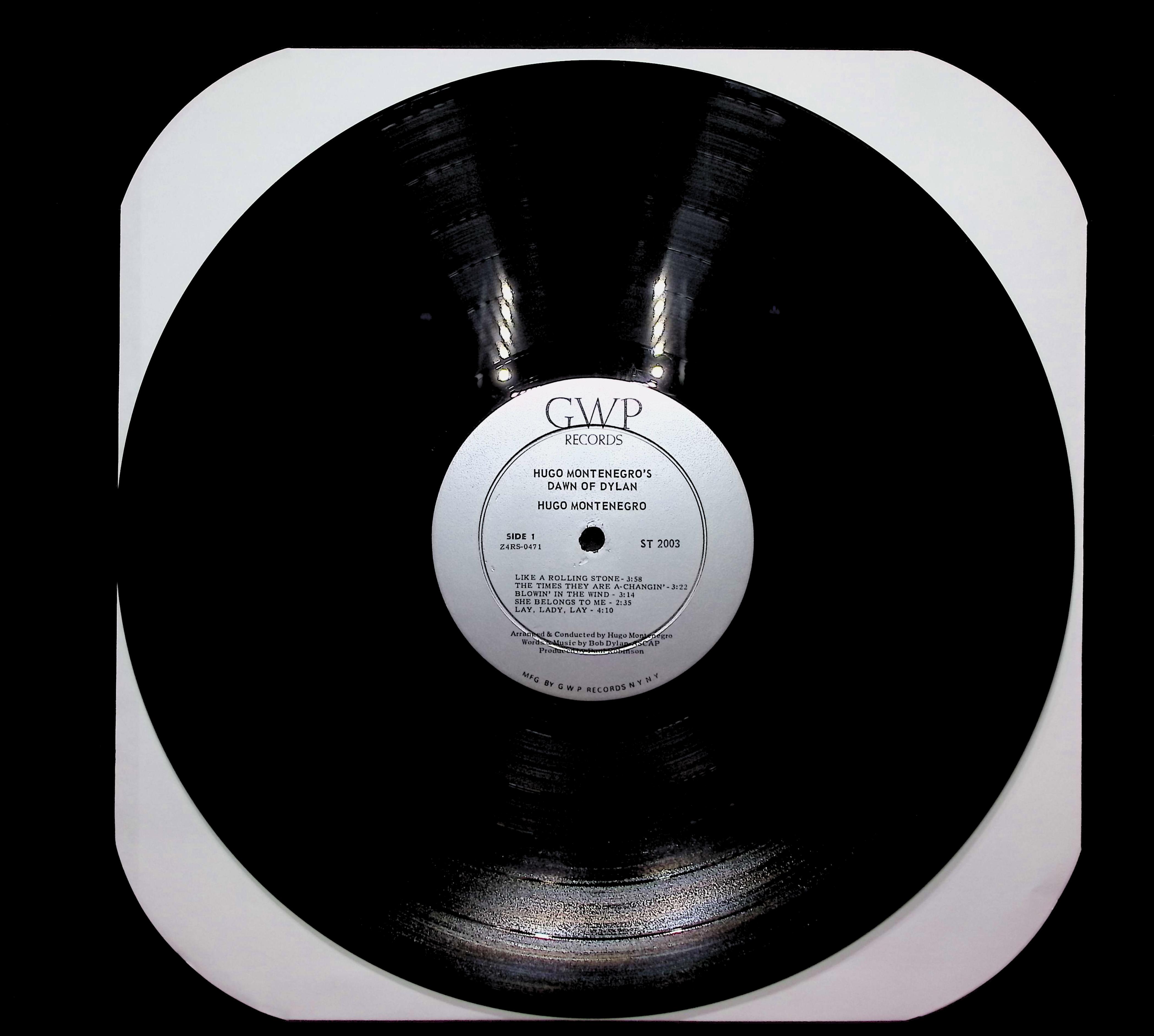 Hugo Montenegro Hugo Montenegro's Dawn Of Dylan 1970 LP Jazz Side 1 & 2