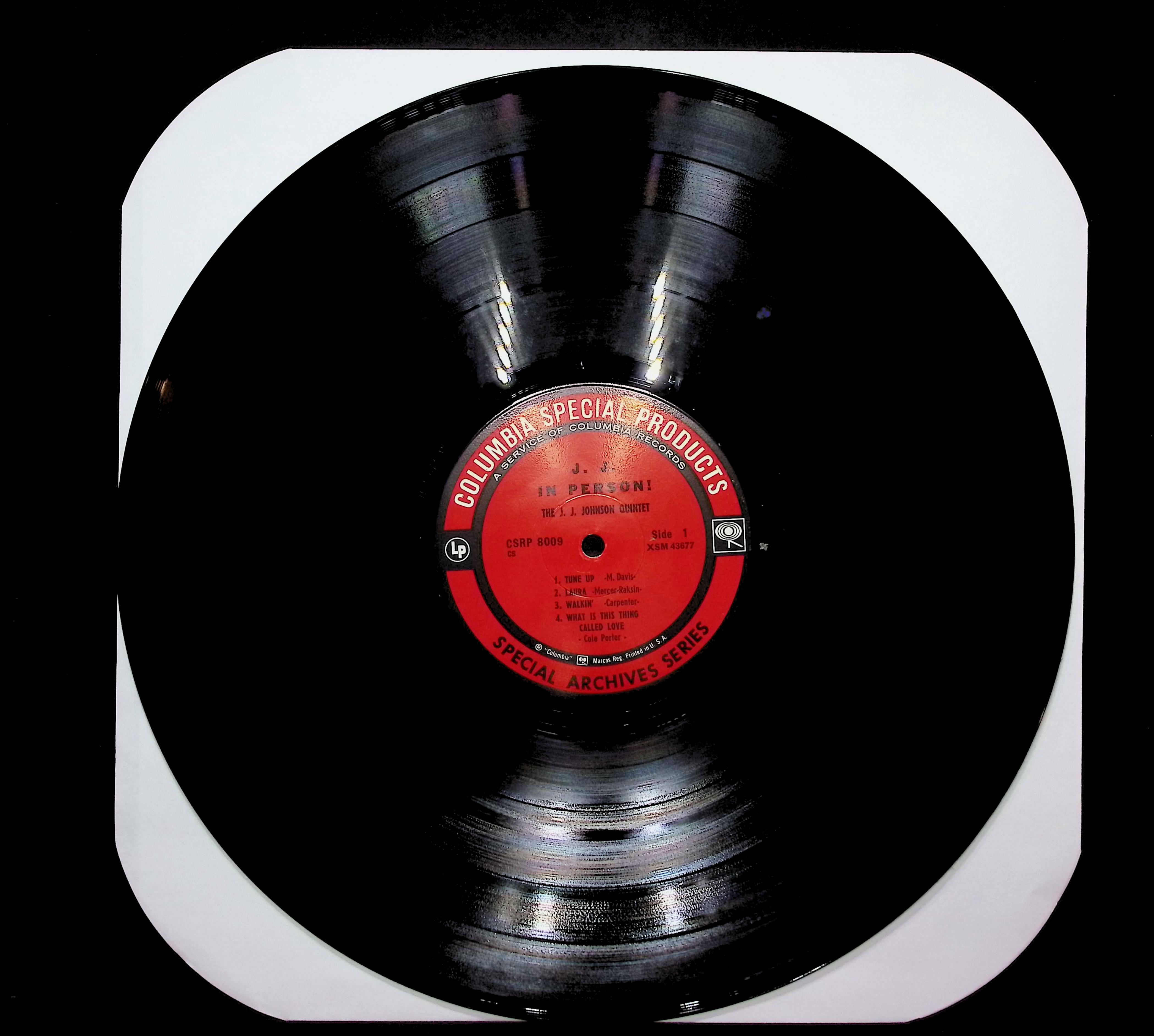 The J.J. Johnson Quintet -J. J. In Person! 1958 LP Jazz Side 1 & 2 — image 3
