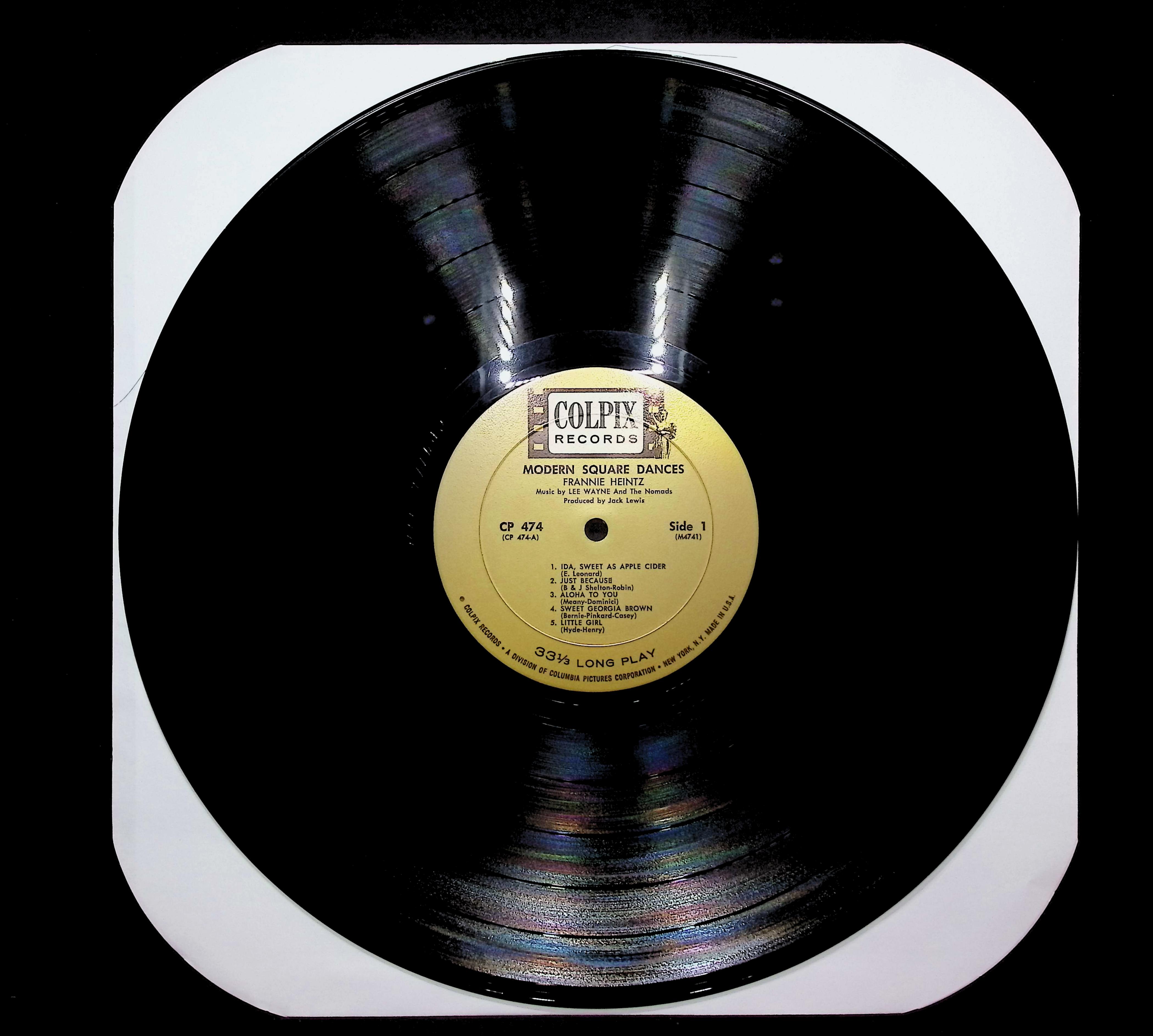 Frannie Heintz Modern Square Dances 1964 LP Folk, World, & Country