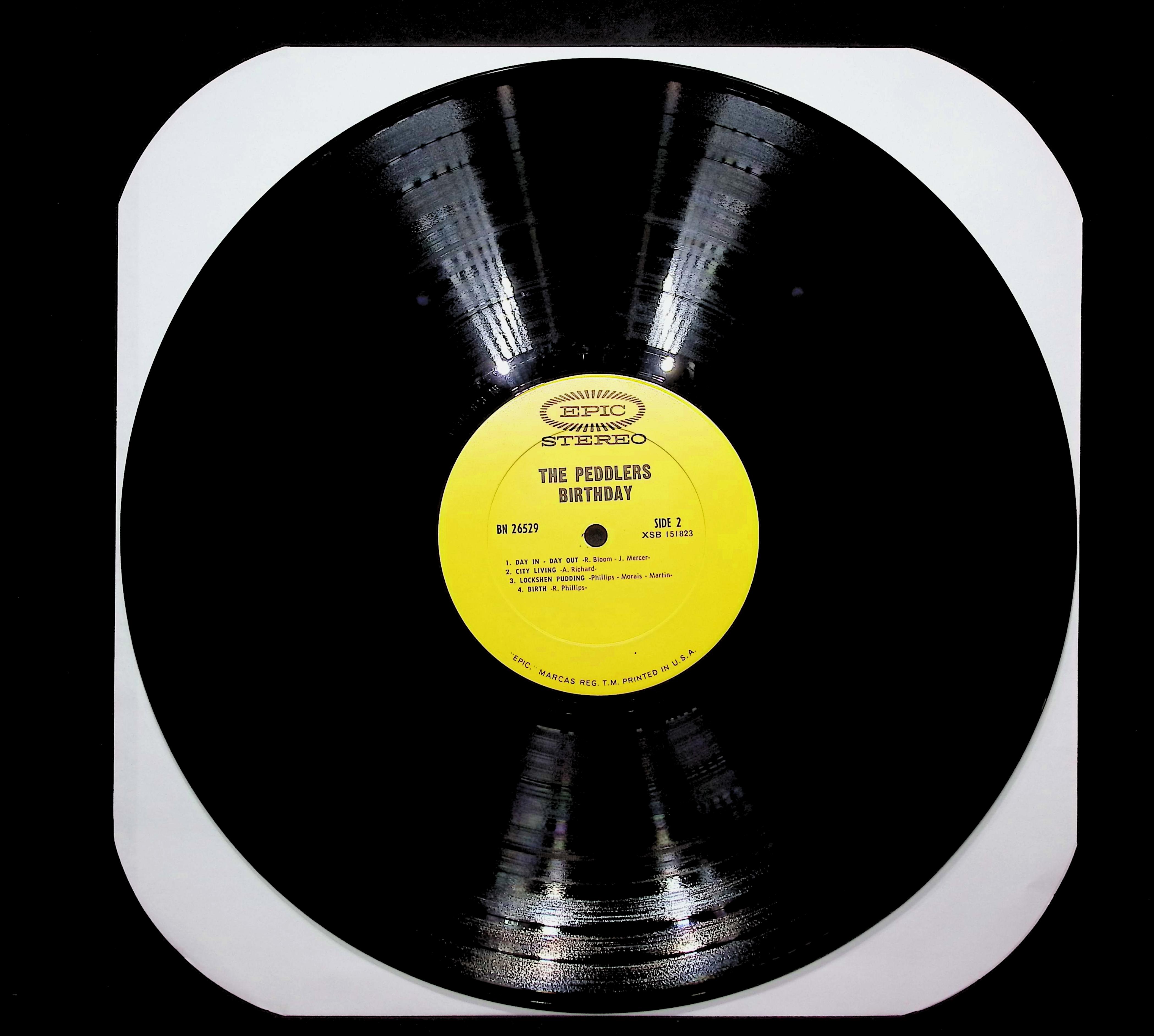 The Peddlers Birthday 1969 LP Jazz Side 1 & 2