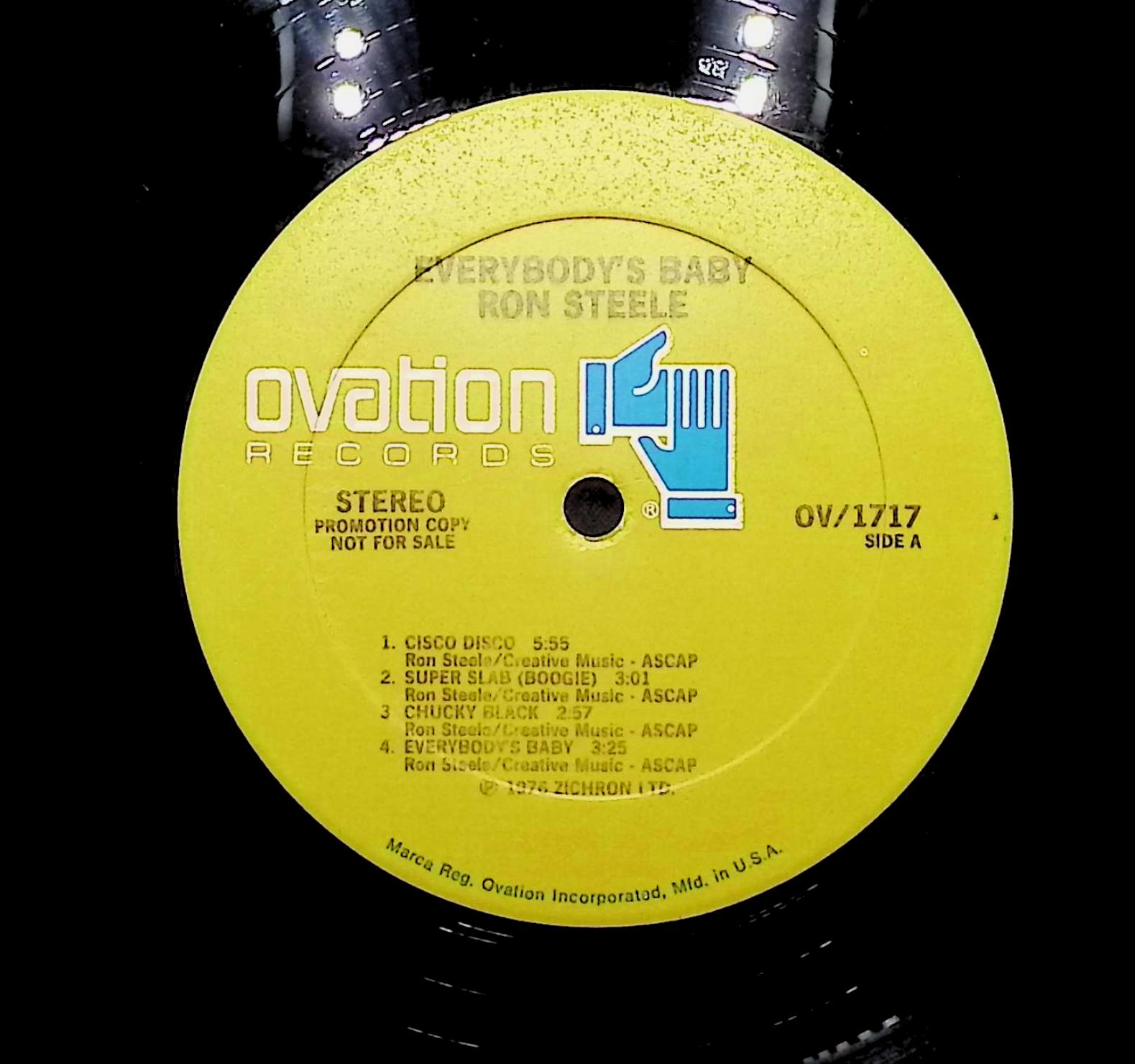 Ron Steele Everybody's Baby 1976 LP Rock Side A & B  — image 4