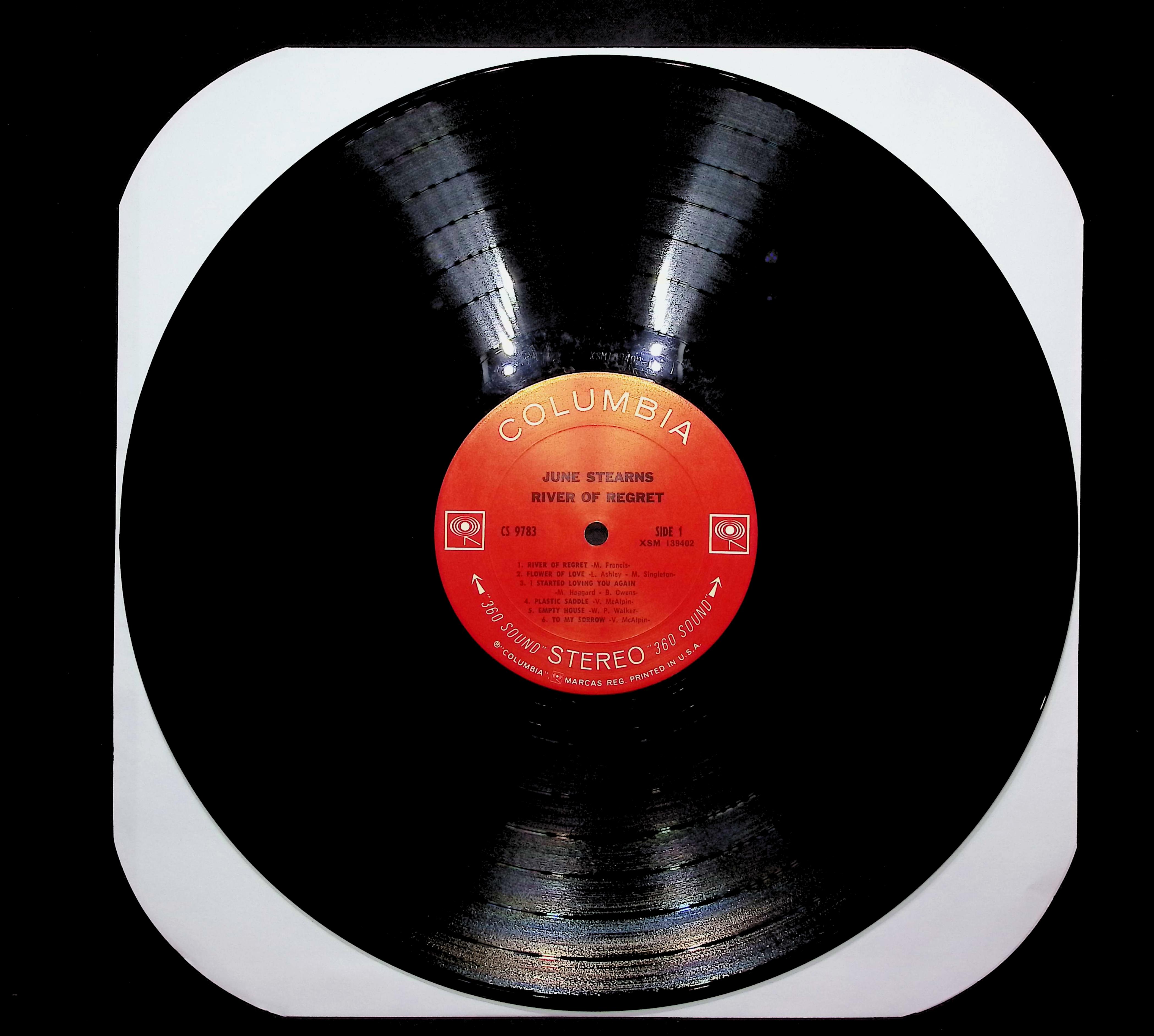 June Stearns River Of Regret 1969 LP Folk, World, & Country Side 1 & Side 2  — image 3