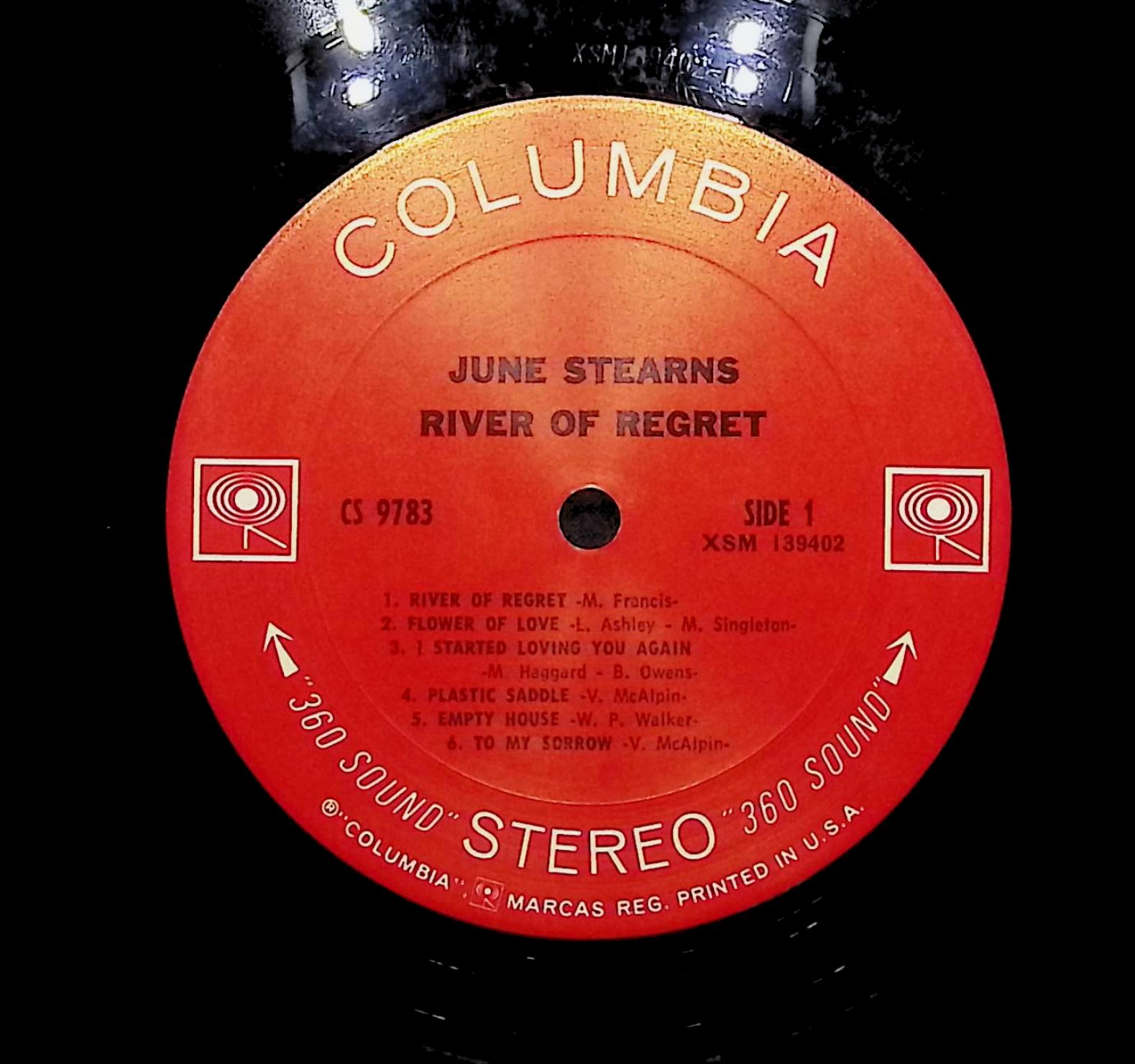 June Stearns River Of Regret 1969 LP Folk, World, & Country Side 1 & Side 2  — image 4