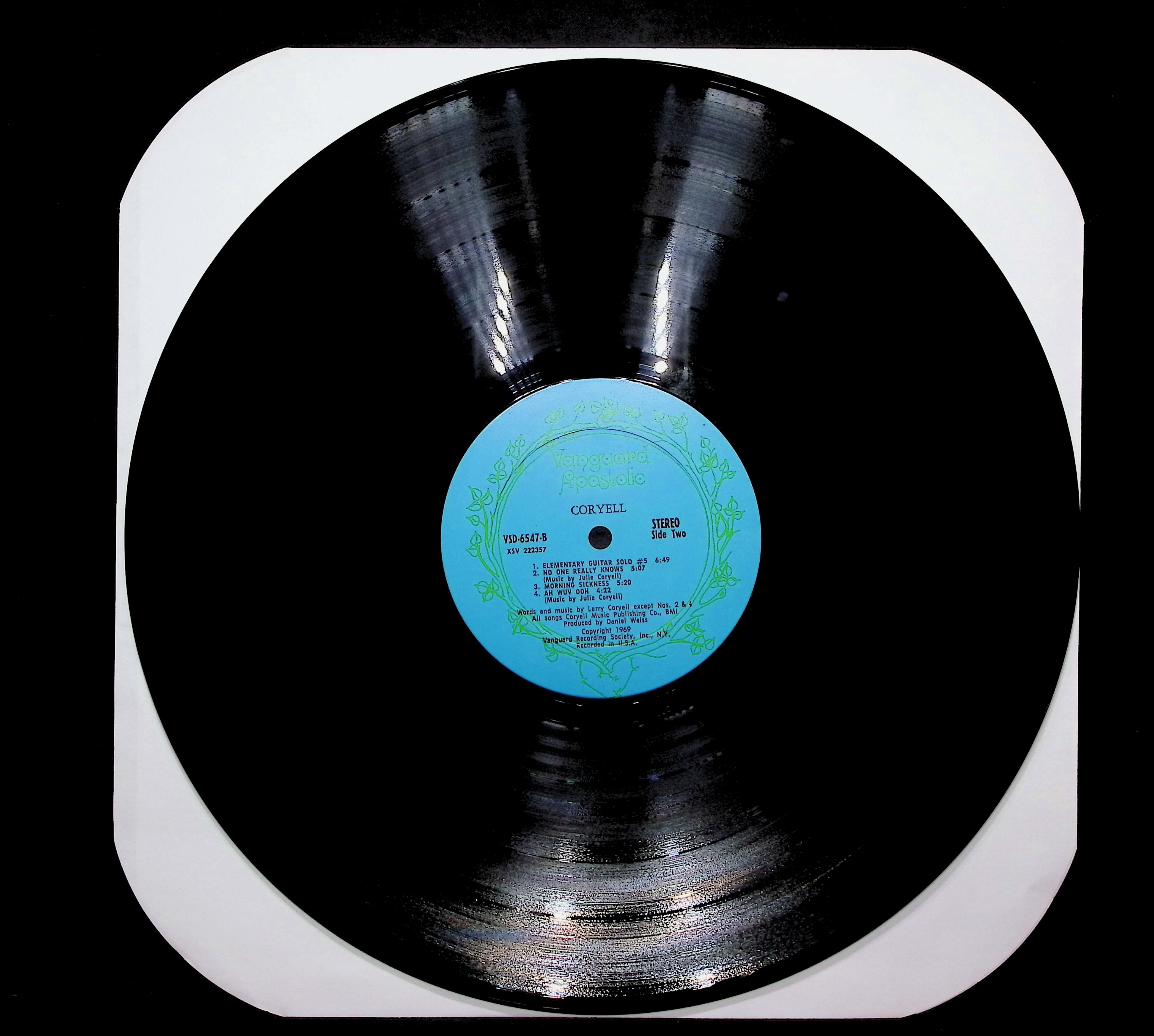 Larry Coryell Coryell 1969 LP Jazz Side One & Two  — image 3