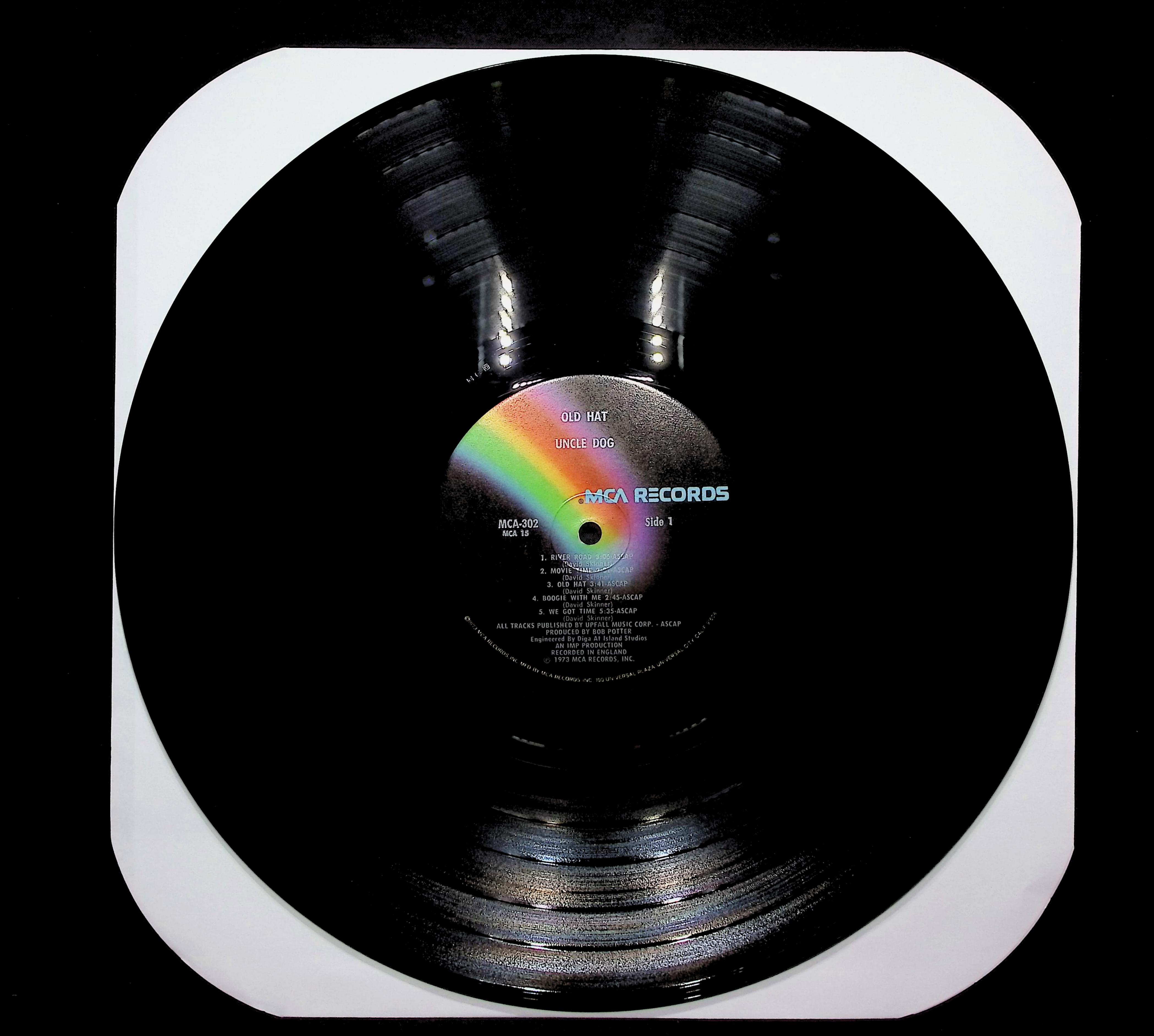 Uncle Dog Old Hat 1973 LP Rock Sides 1 & 2  — image 3