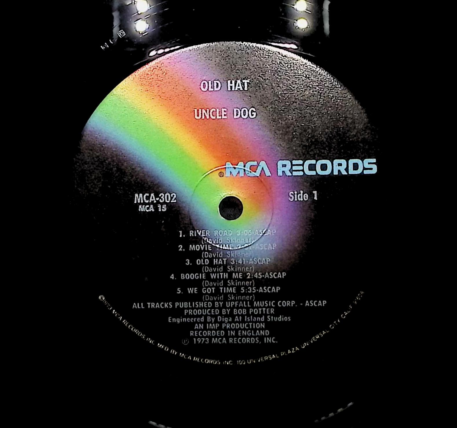 Uncle Dog Old Hat 1973 LP Rock Sides 1 & 2  — image 4
