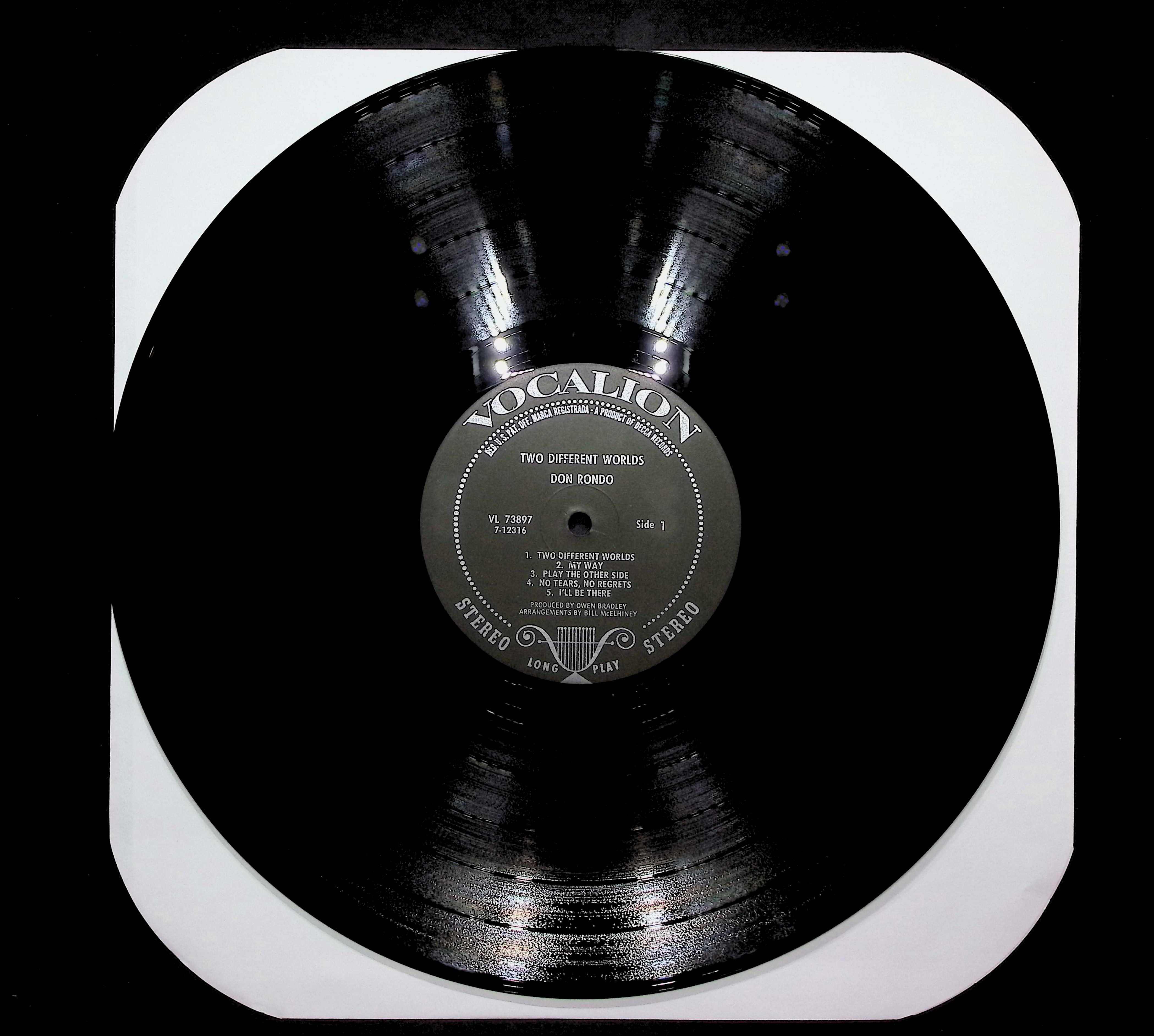 Don Rondo Two Different Worlds 1970 LP Pop Side 1 & 2