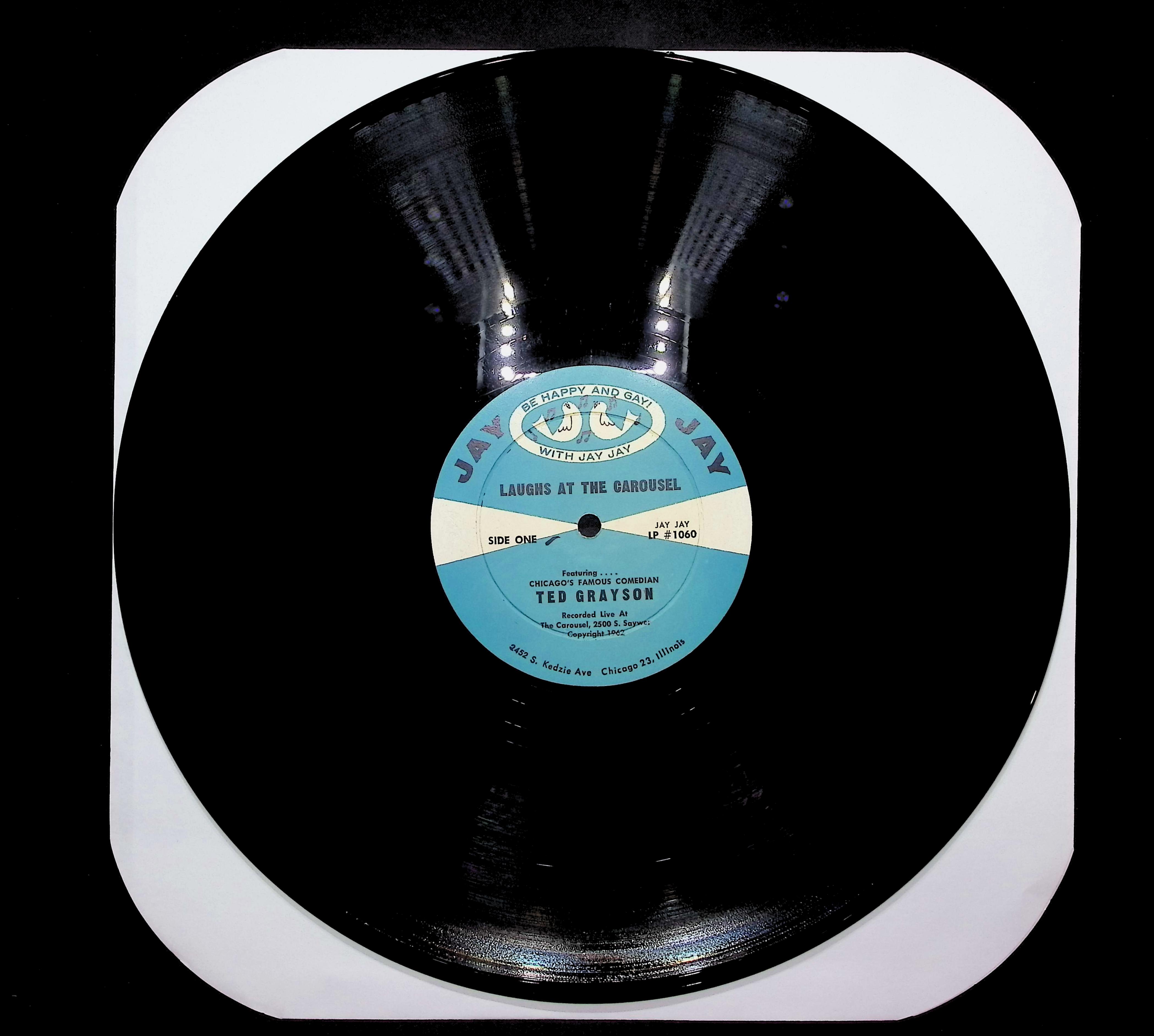 Ted Grayson Laughs At The Carousel 1963 LP Non-Music