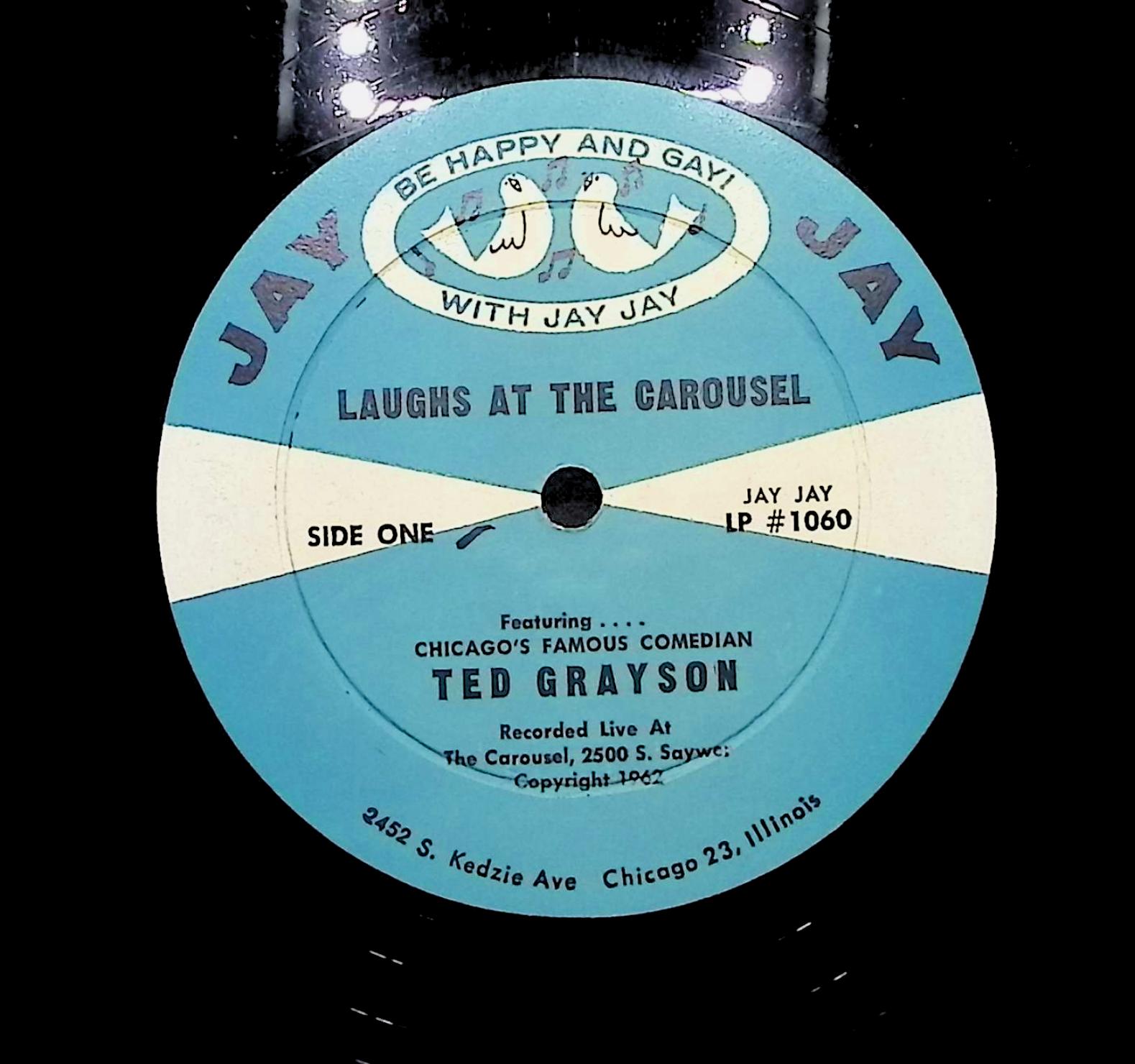 Ted Grayson Laughs At The Carousel 1963 LP Non-Music  — image 2