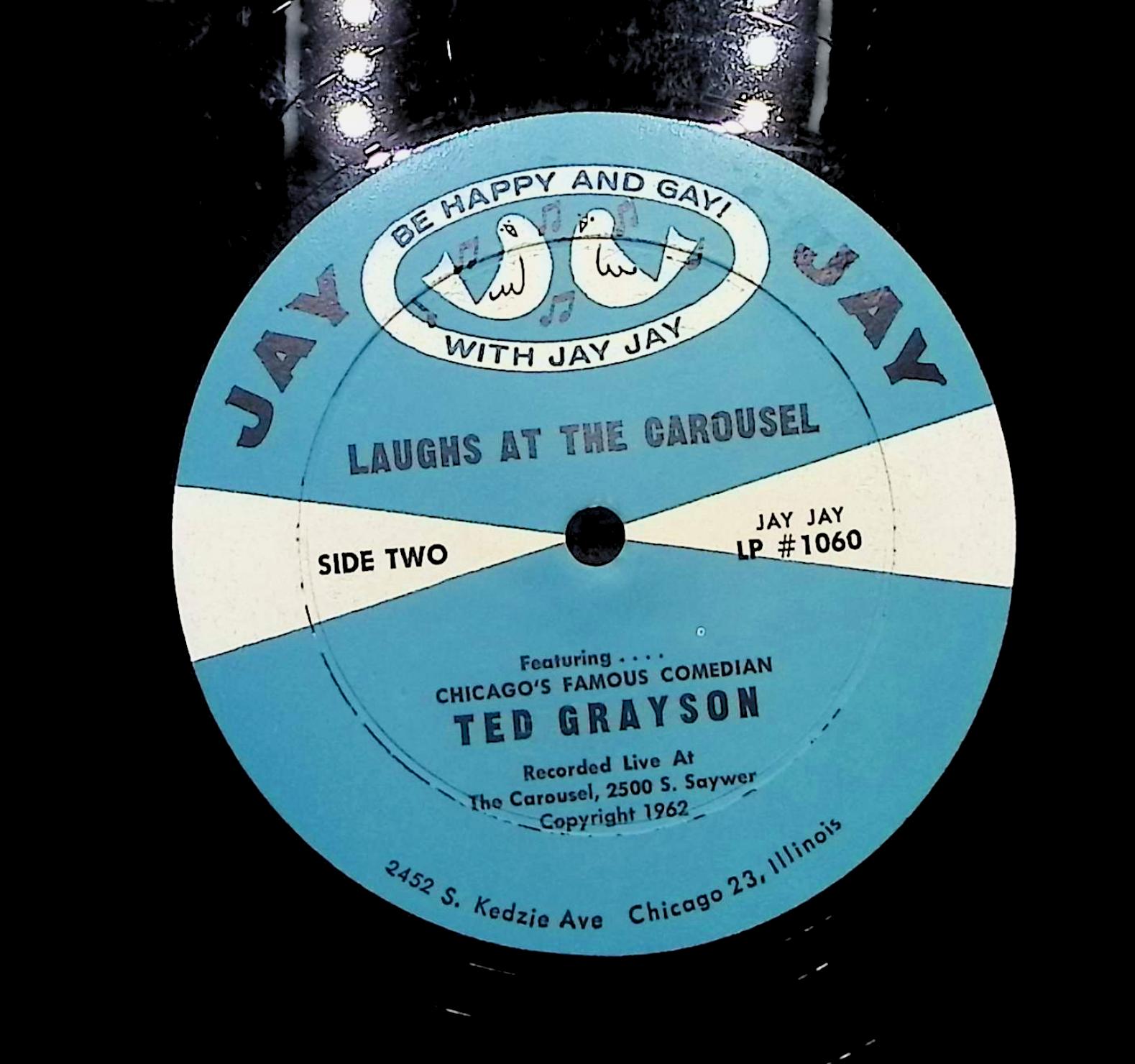 Ted Grayson Laughs At The Carousel 1963 LP Non-Music  — image 4
