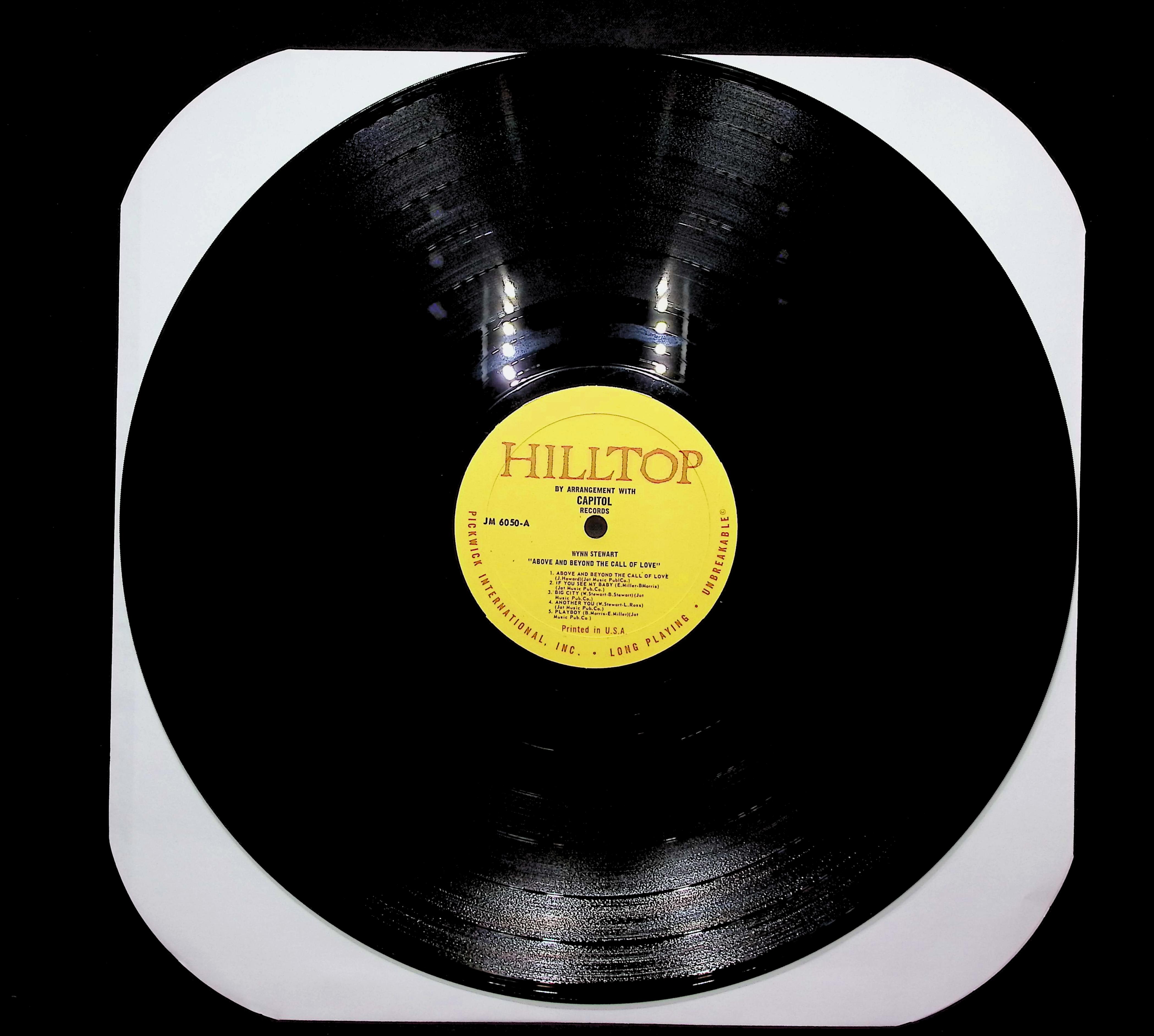 Wynn Stewart Above And Beyond The Call Of Love 1967 LP Folk, World, & Country  — image 3