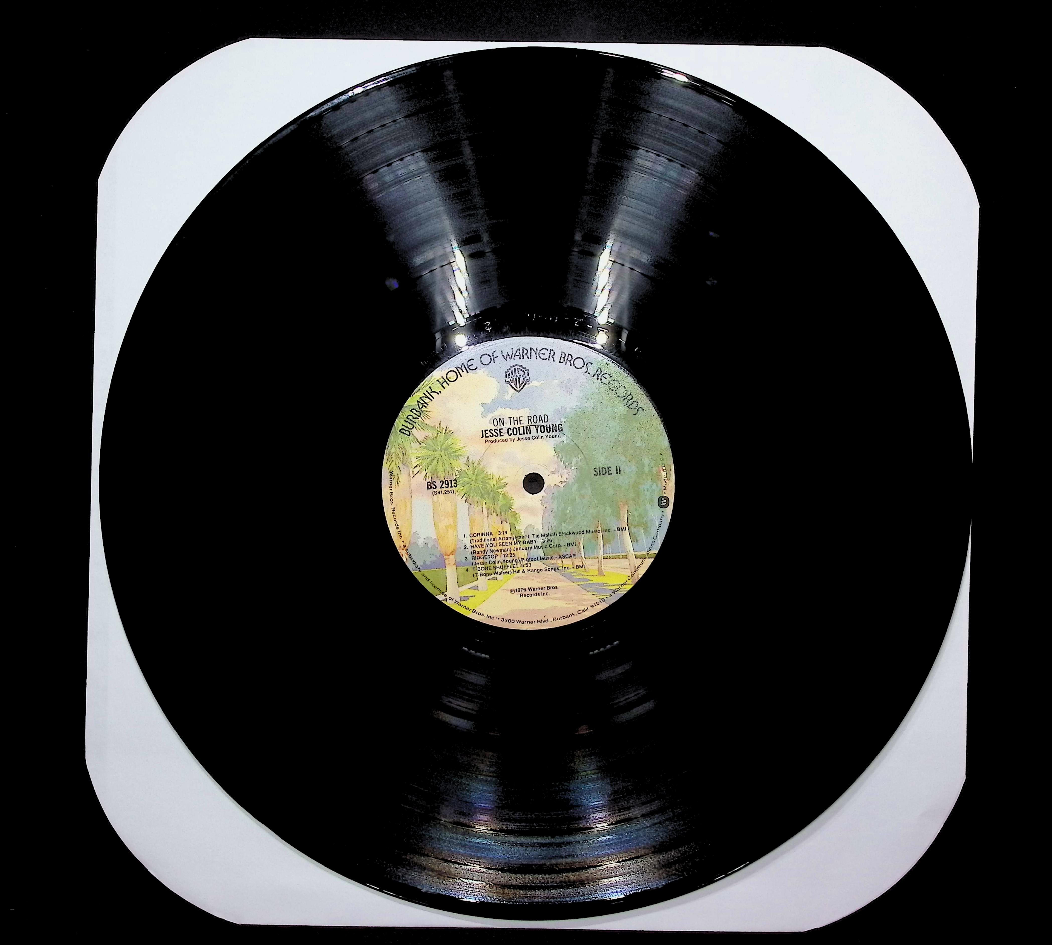 Jesse Colin Young On The Road 1976 LP Rock Side I & II