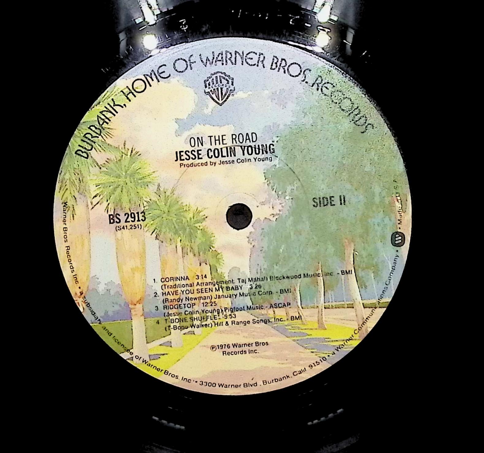 Jesse Colin Young On The Road 1976 LP Rock Side I & II  — image 2