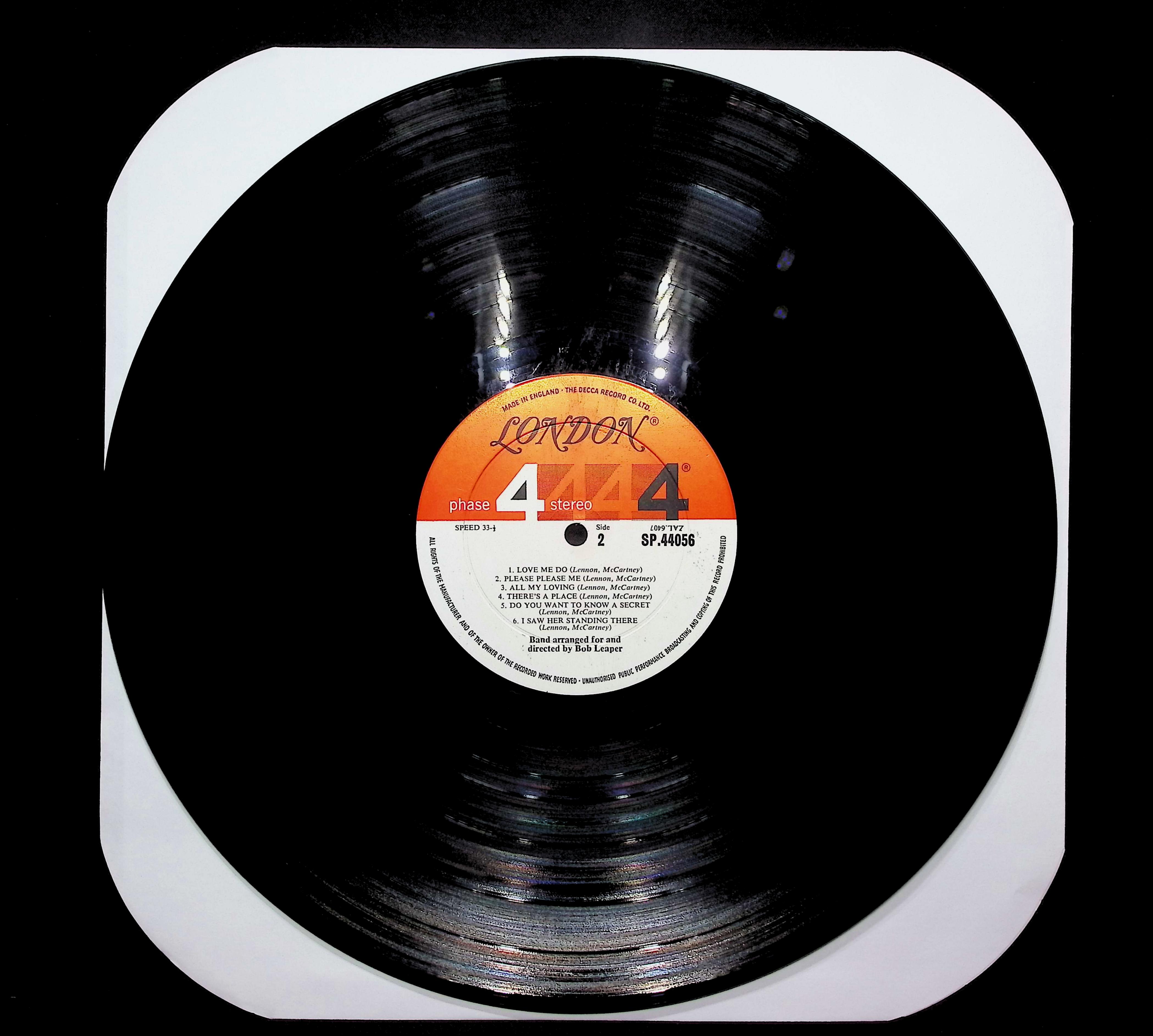 Bob Leaper Big Band Beatle Songs 1964 LP Jazz Side 1 & 2