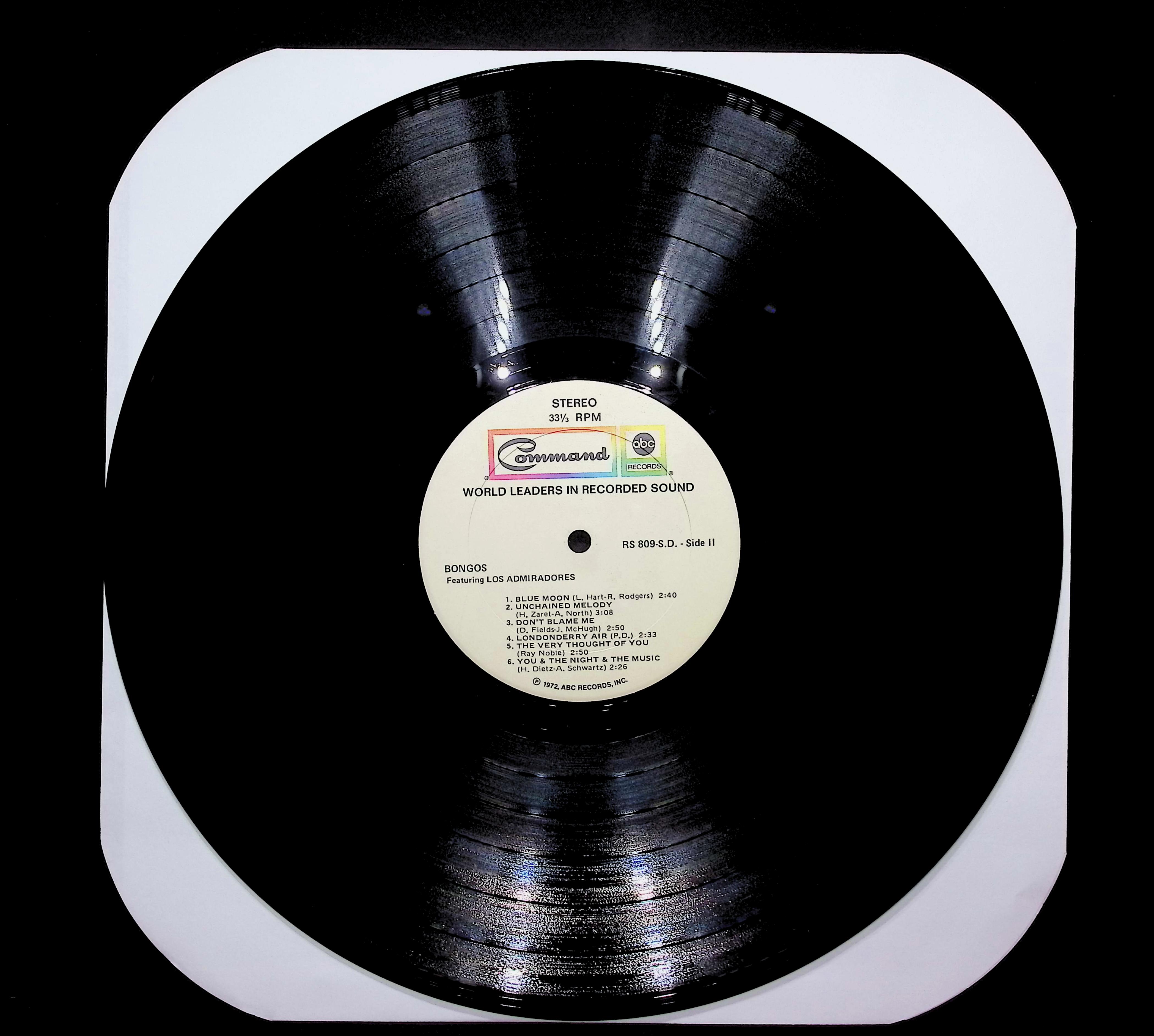 Los Admiradores Bongos 1960 LP Jazz Side I & II