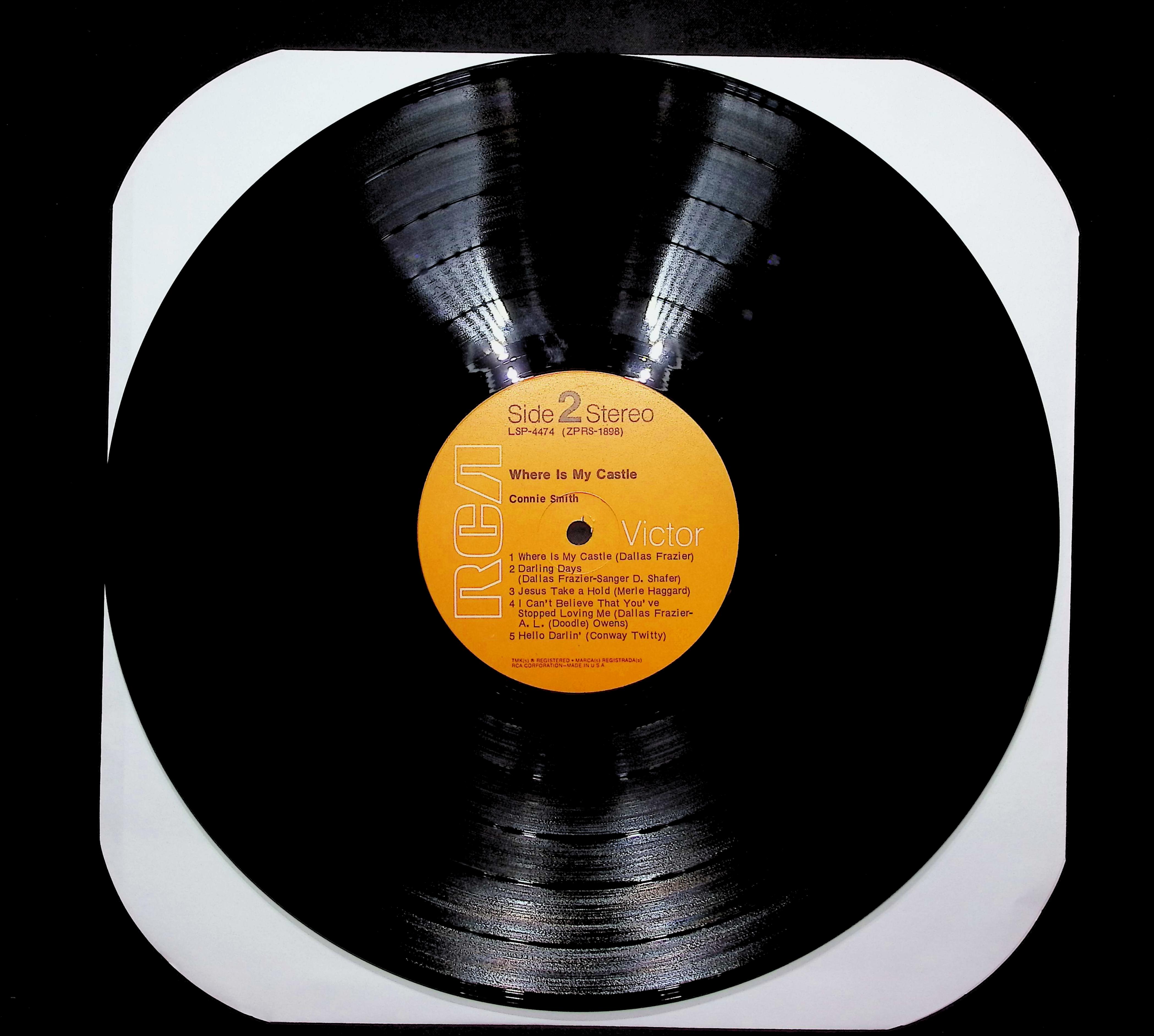Connie Smith Where Is My Castle 1971 LP Folk, World, & Country
